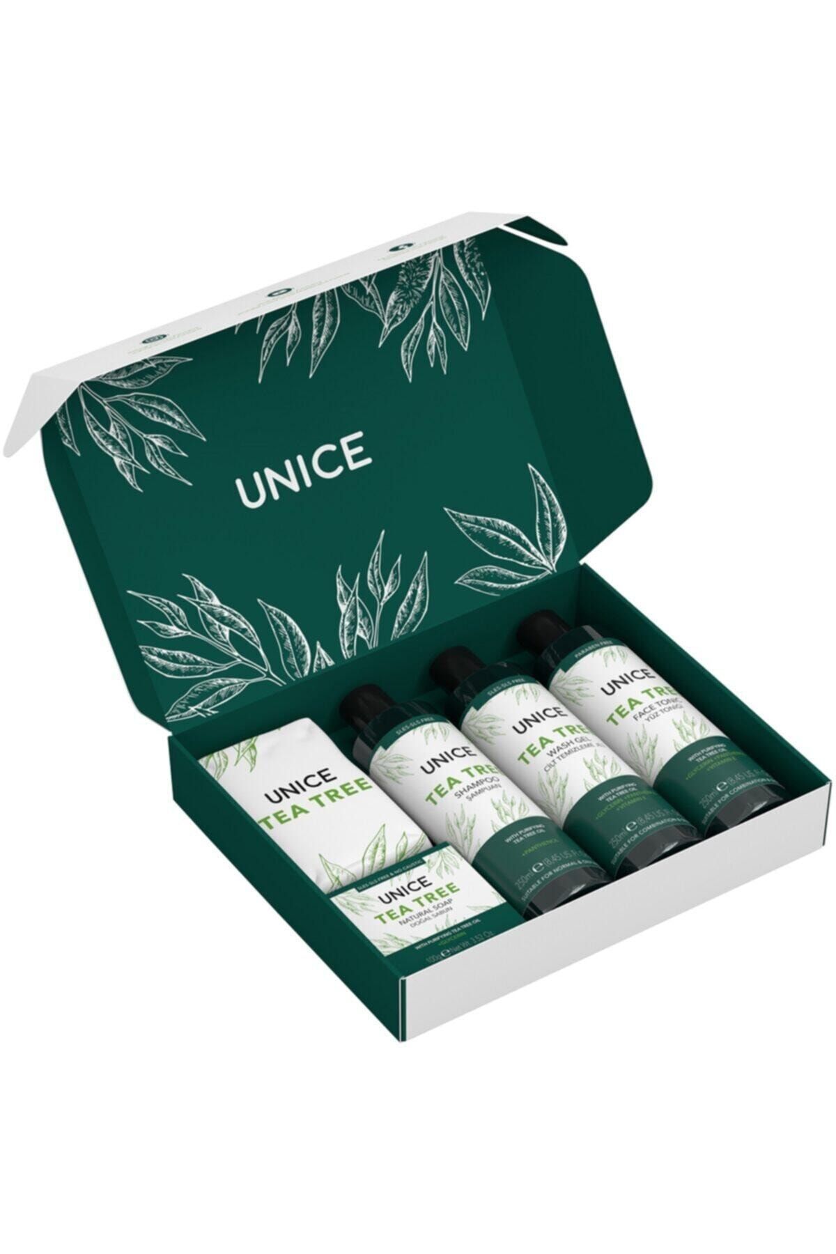 Unice Çay Ağacı Yağı Bakım Seti Tea Tree Set