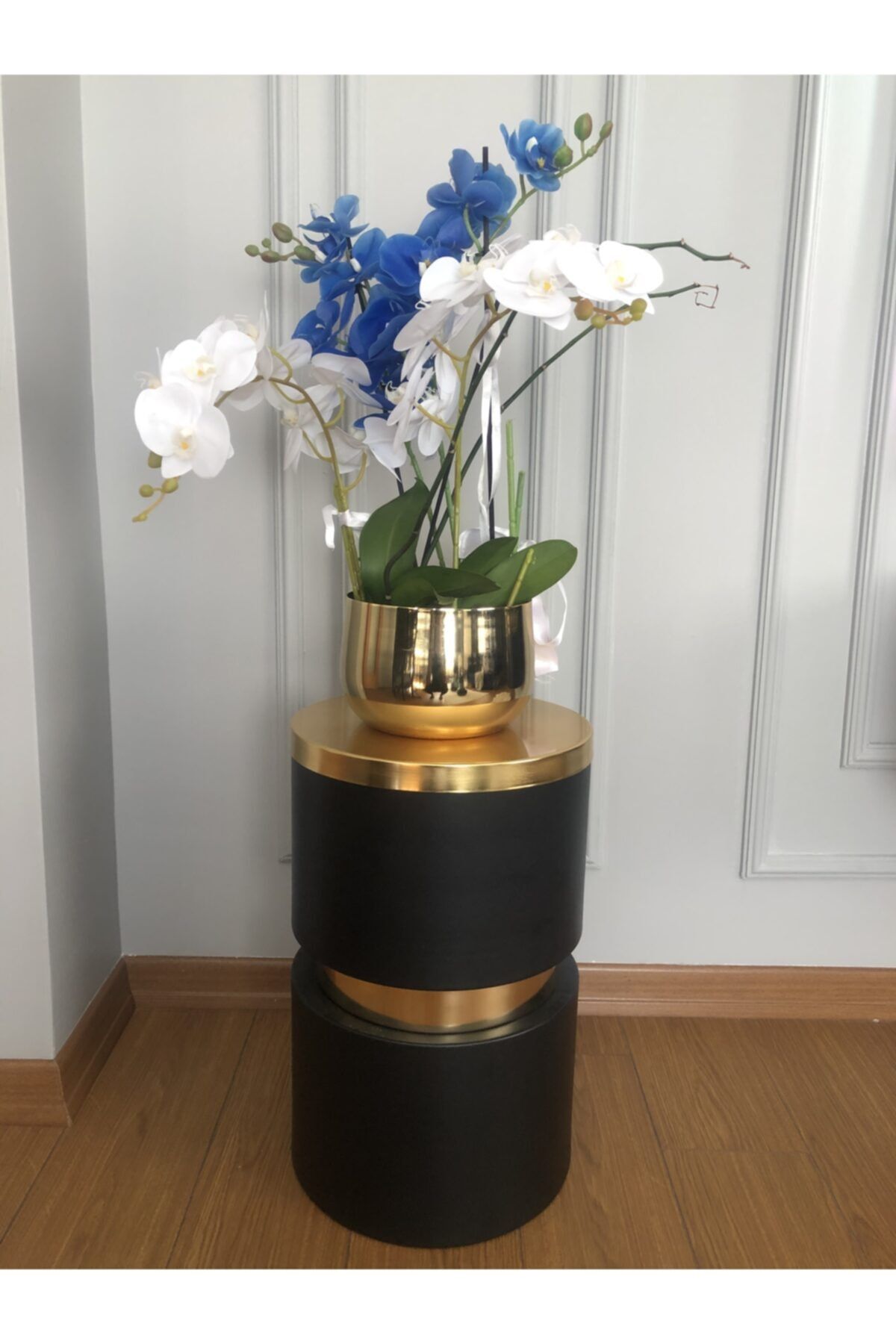 Hazella Home Siyah Yüzük Sehpa