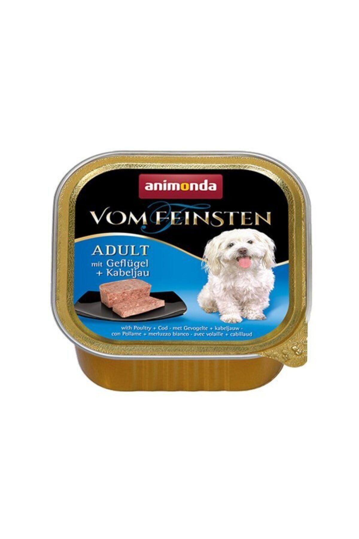 Animonda Kümes Hayvanı Ve Morina Balıklı Köpek Konservesi 150 Gr