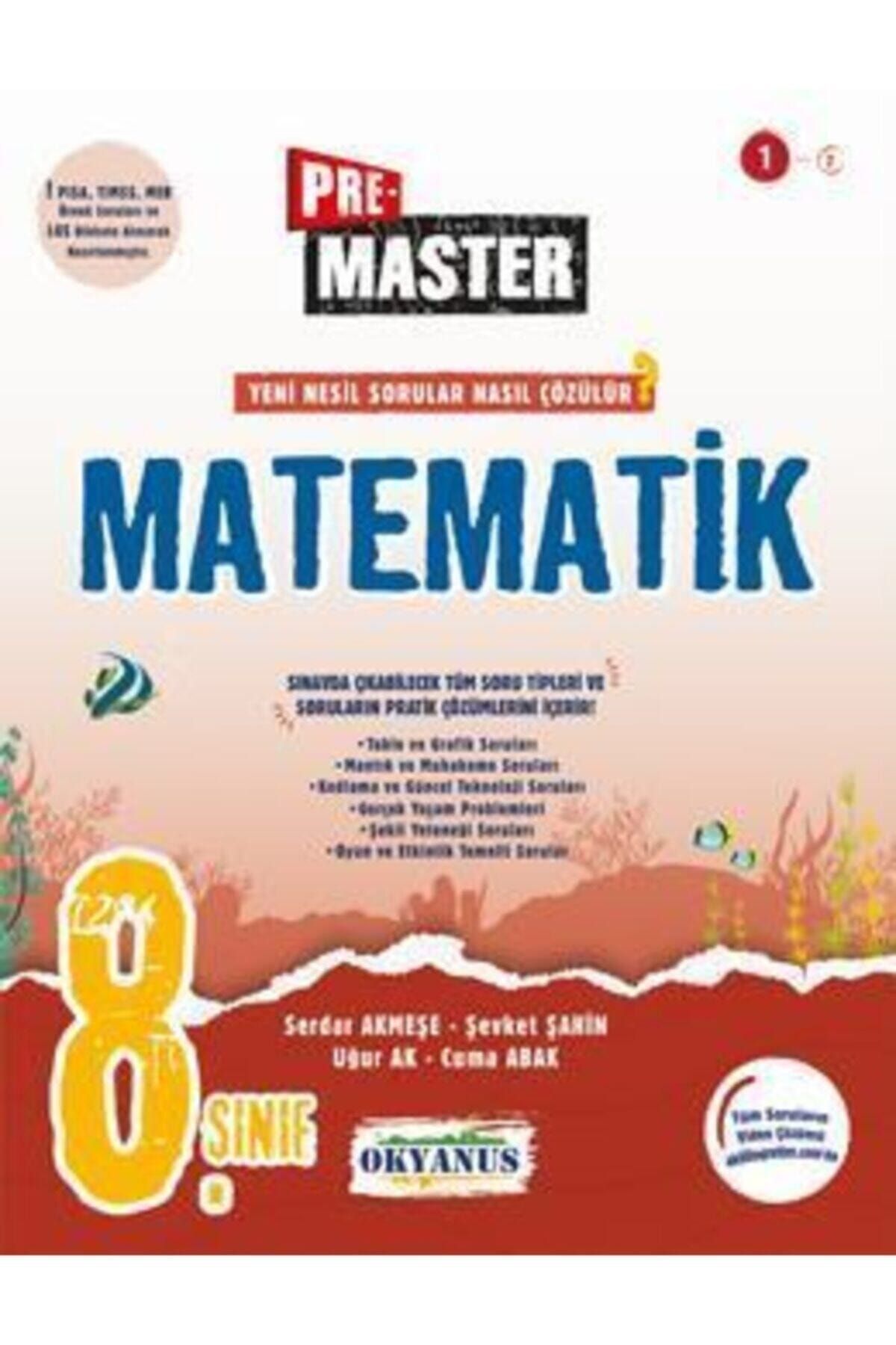 Okyanus Yayınları 8. Sınıf Pre Master Matematik Soru Bankası