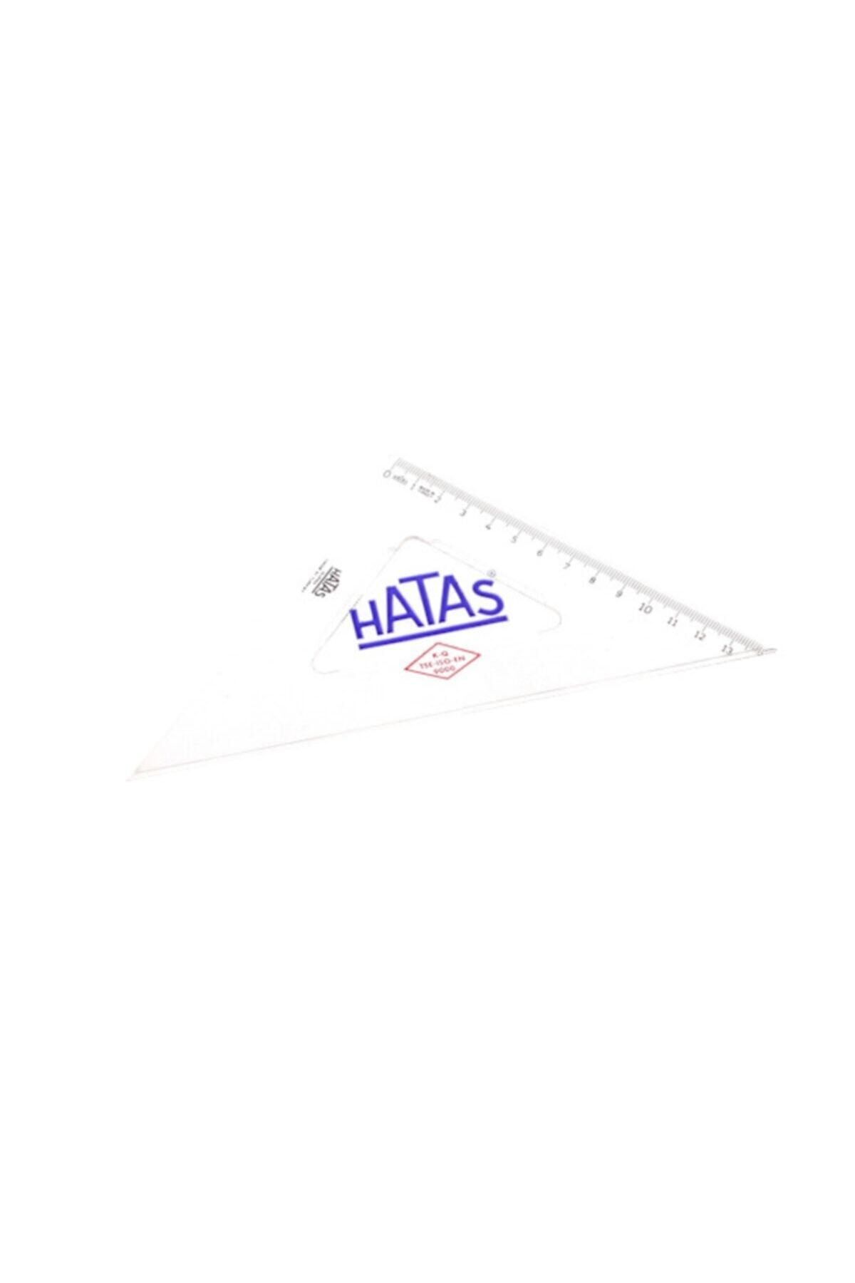 HATAS 21cm 45 Derece Öğrenci Tipi Gönye 0760
