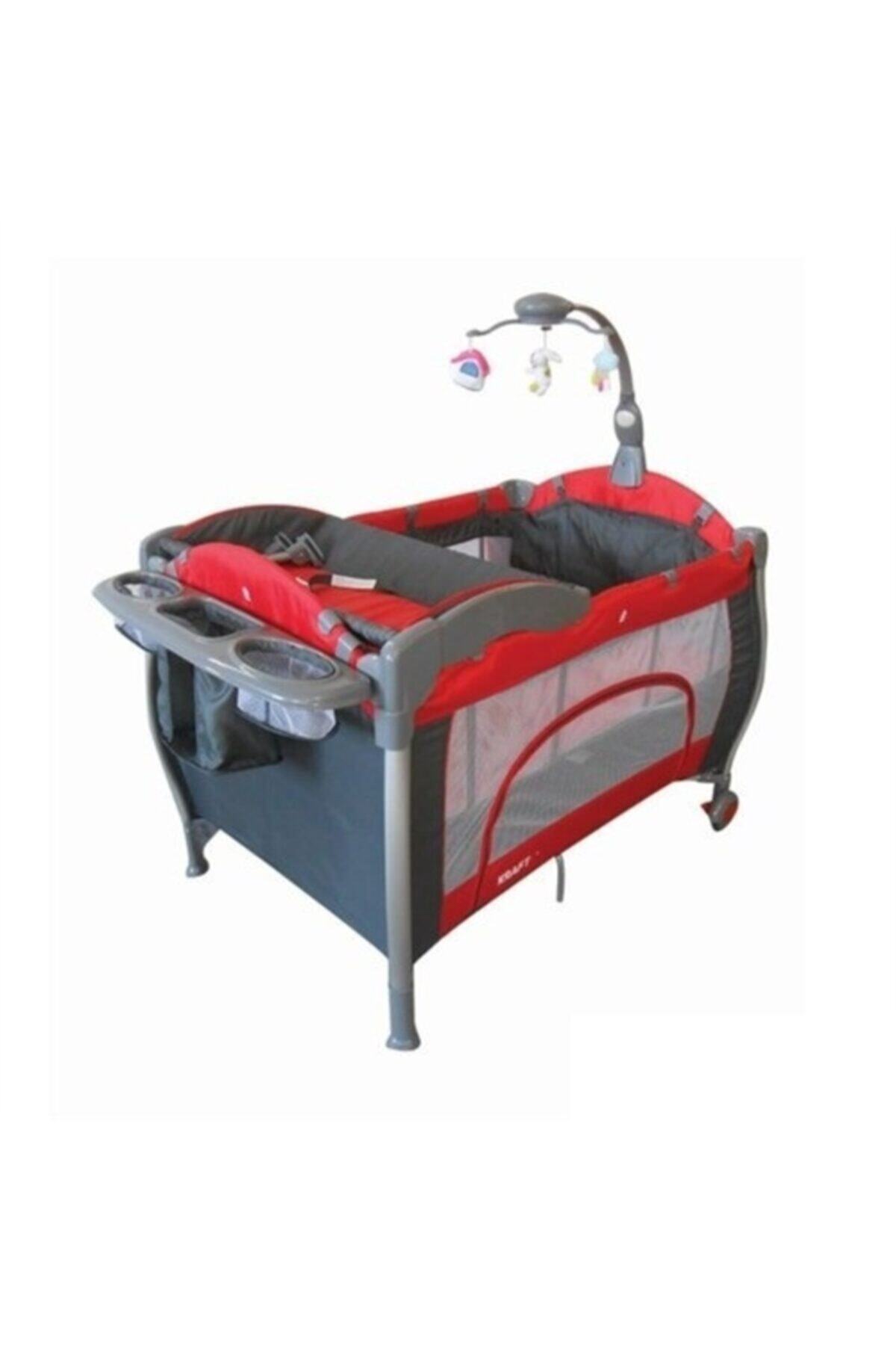 Kraft Genova Oyun Parkı Kırmızı Gri 70x110