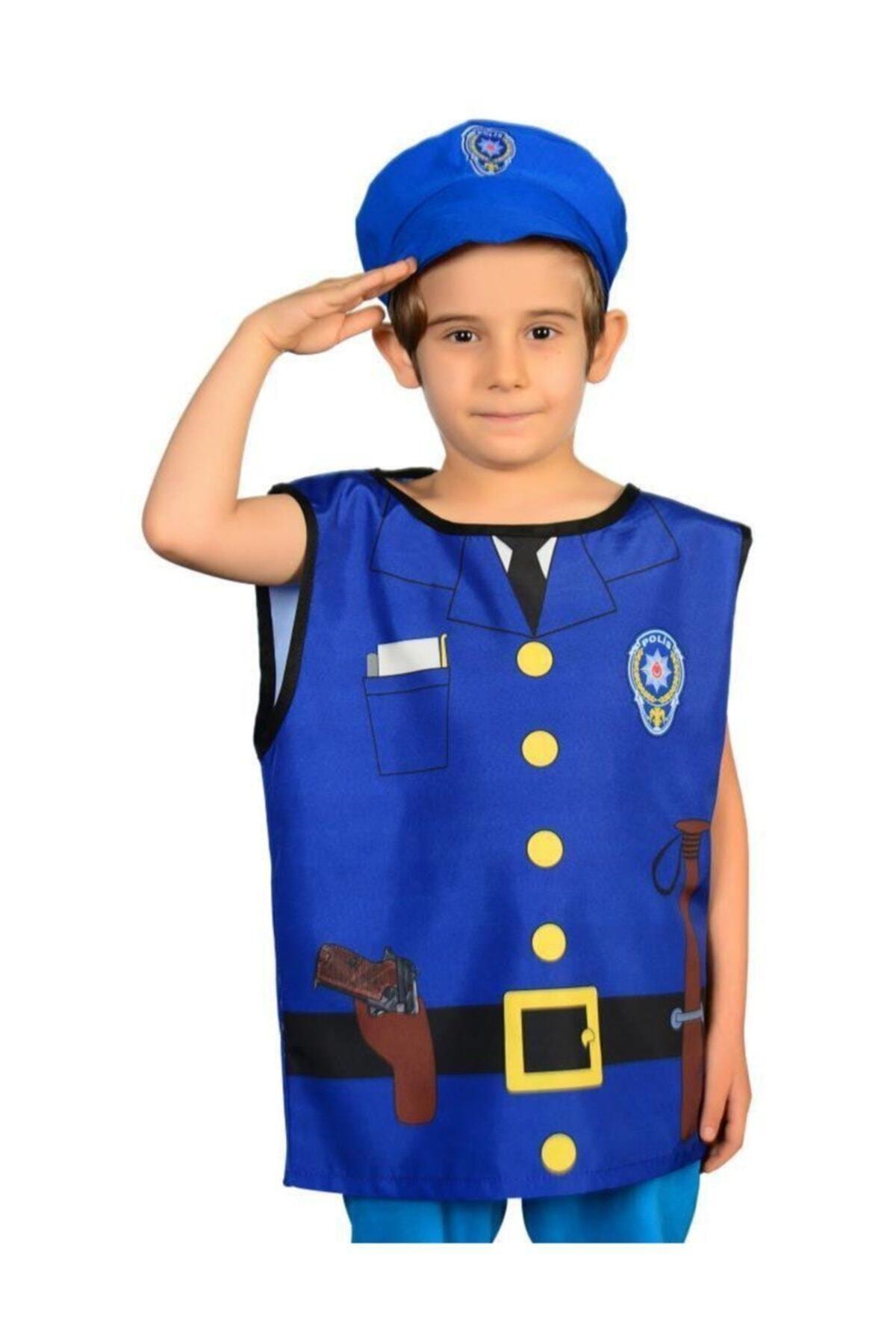 AnkiToys Çocuk Polis Kostümü