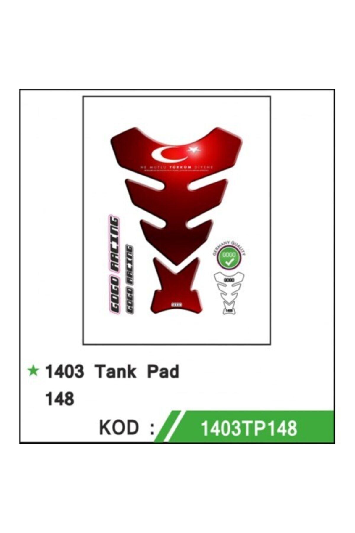 Gogo Motosiklet Tankpad 1403-148 Desing 1. Kalite Türk Bayrağı