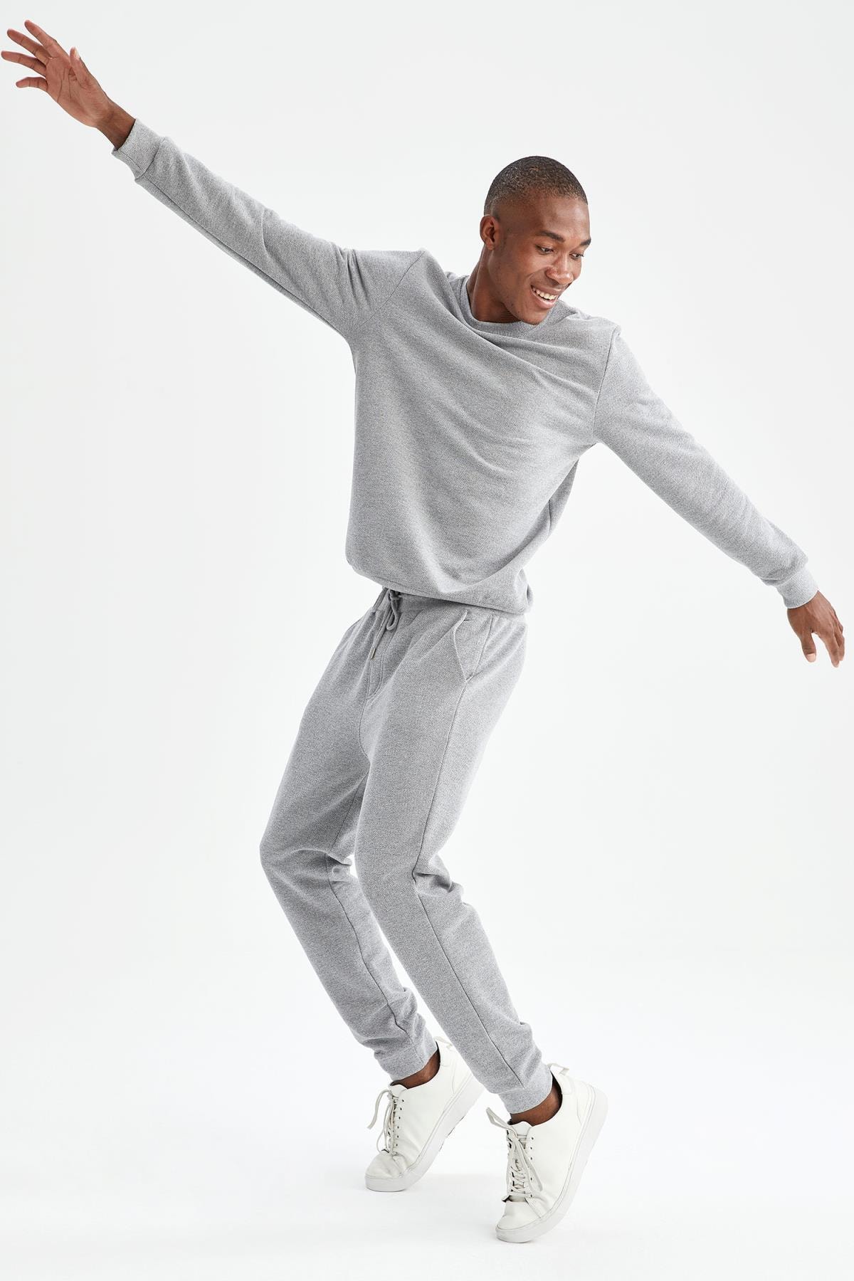 DeFacto Slim Fit Bağcıklı Jogger Eşofman Altı