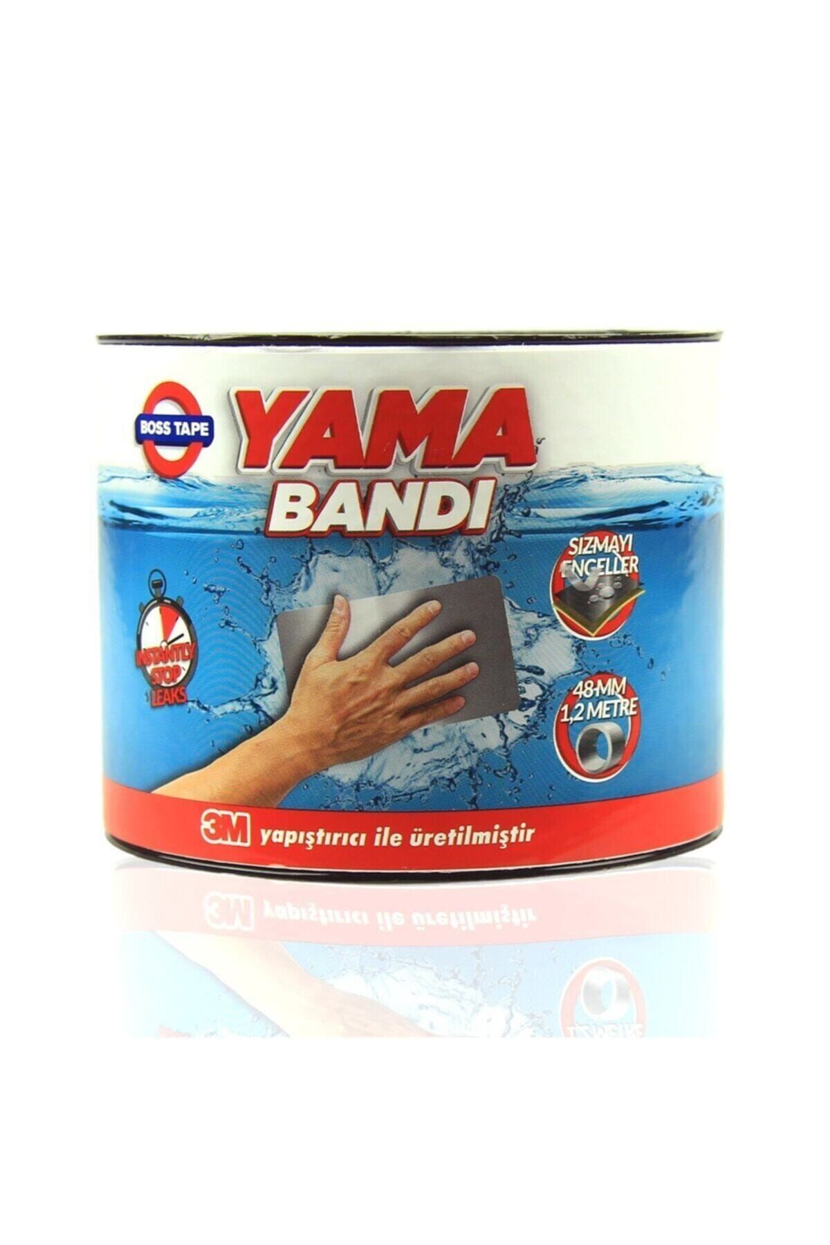 Boss Tape Suya Dayanıklı Depo Boru Hortum Yama Bandı 48cm X 1,2 Mt