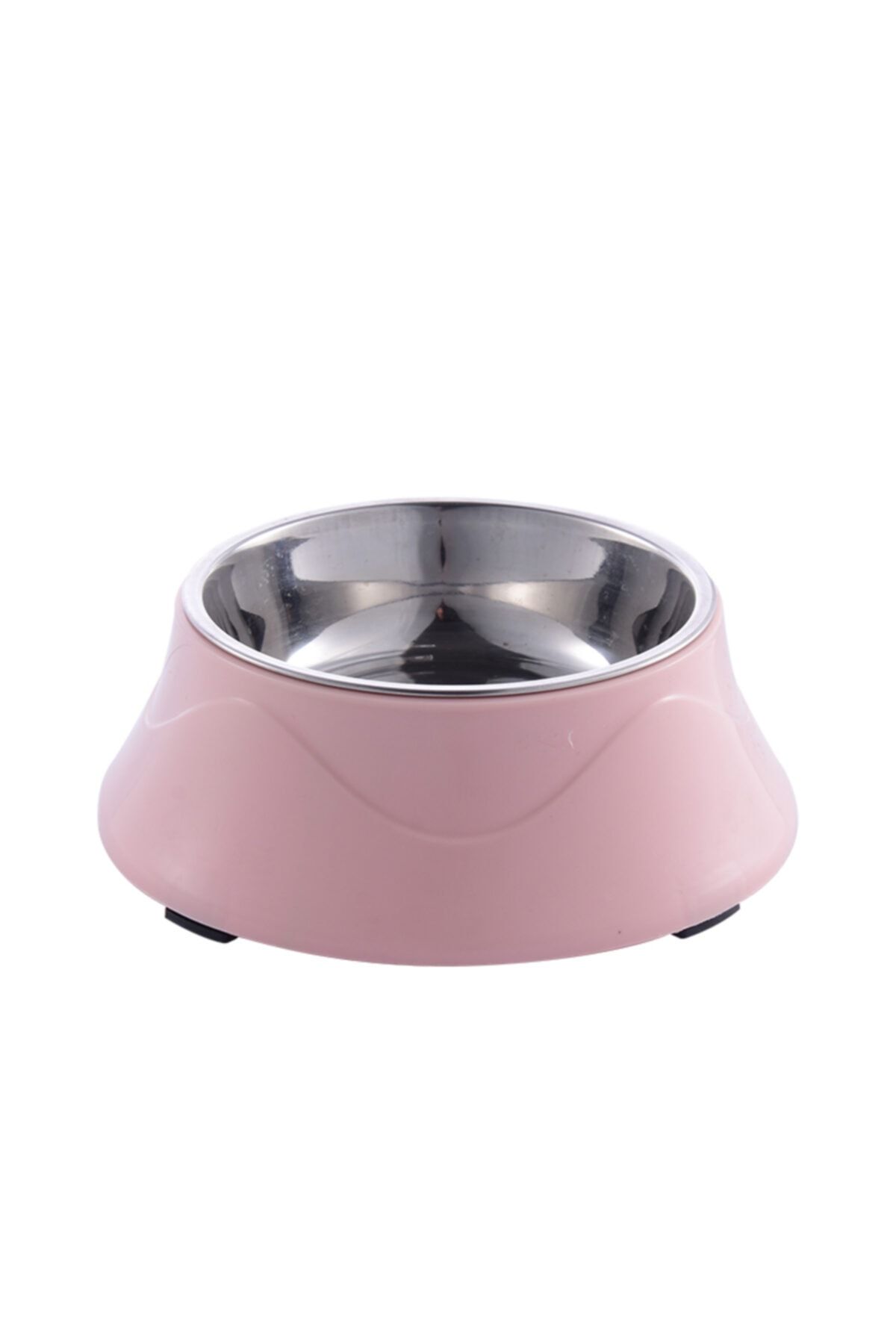 MİKOPET Gwd-02 Mama Veya Su Kabı Pembe Paslanmaz Çelik