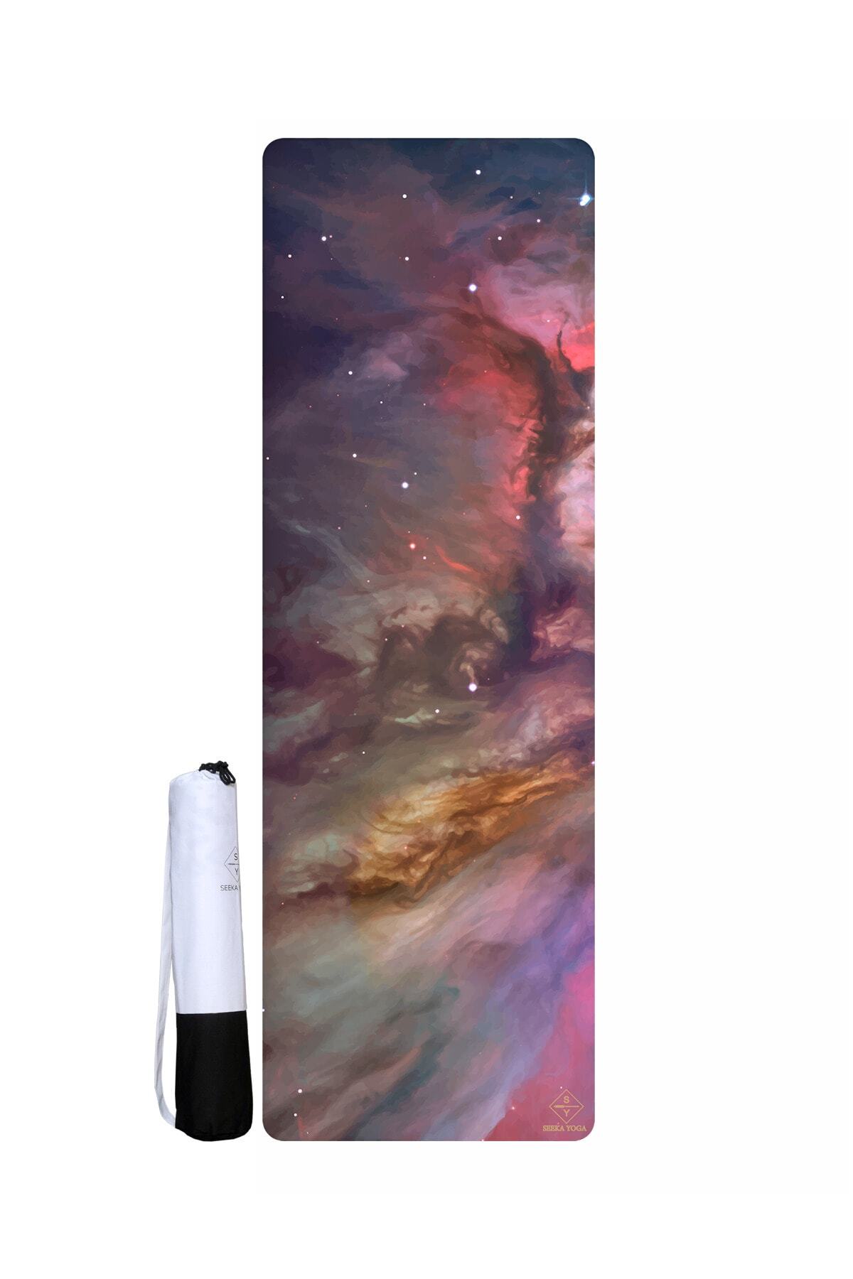 Seeka Yoga Mikrofiber Yüzeyli Doğal Kauçuk Yoga Matı Space