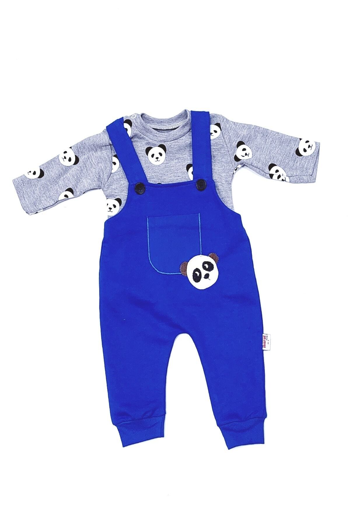Murat Baby Pandalı,cepli Erkek Bebek Salopet