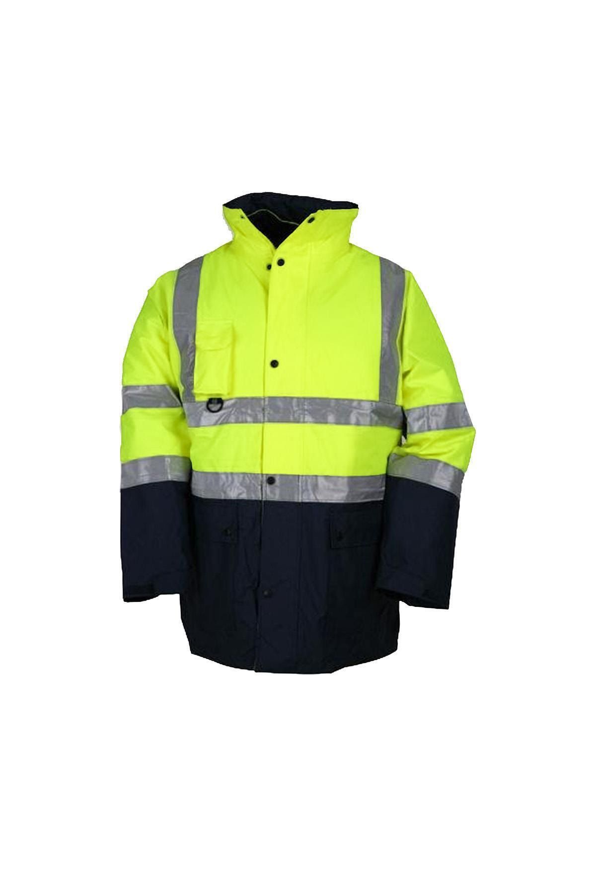 BESTGUARD Parka Oxford 5+1 Sarı Lacivert
