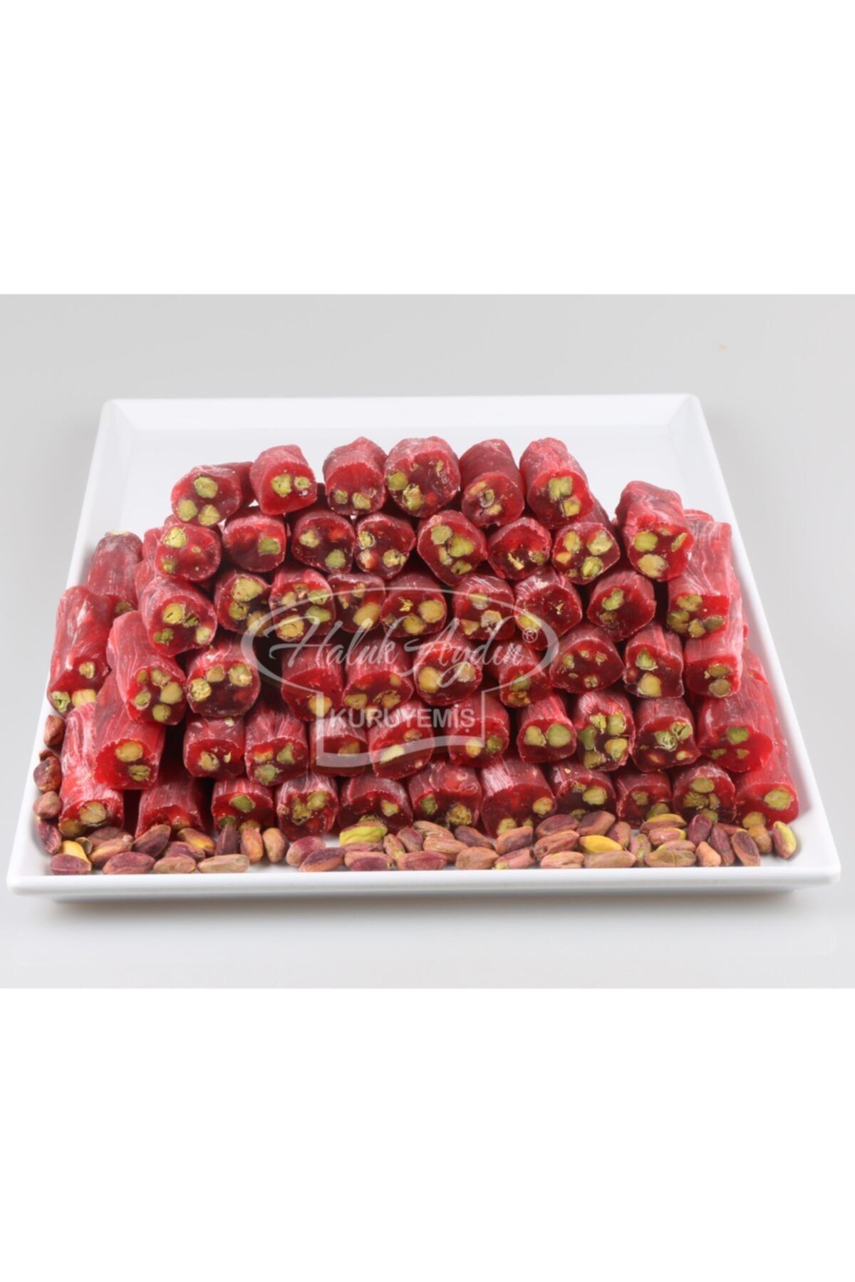 HALUK AYDIN KURUYEMİŞ Narlı Antep Fıstıklı Fitil Lokum 800 g