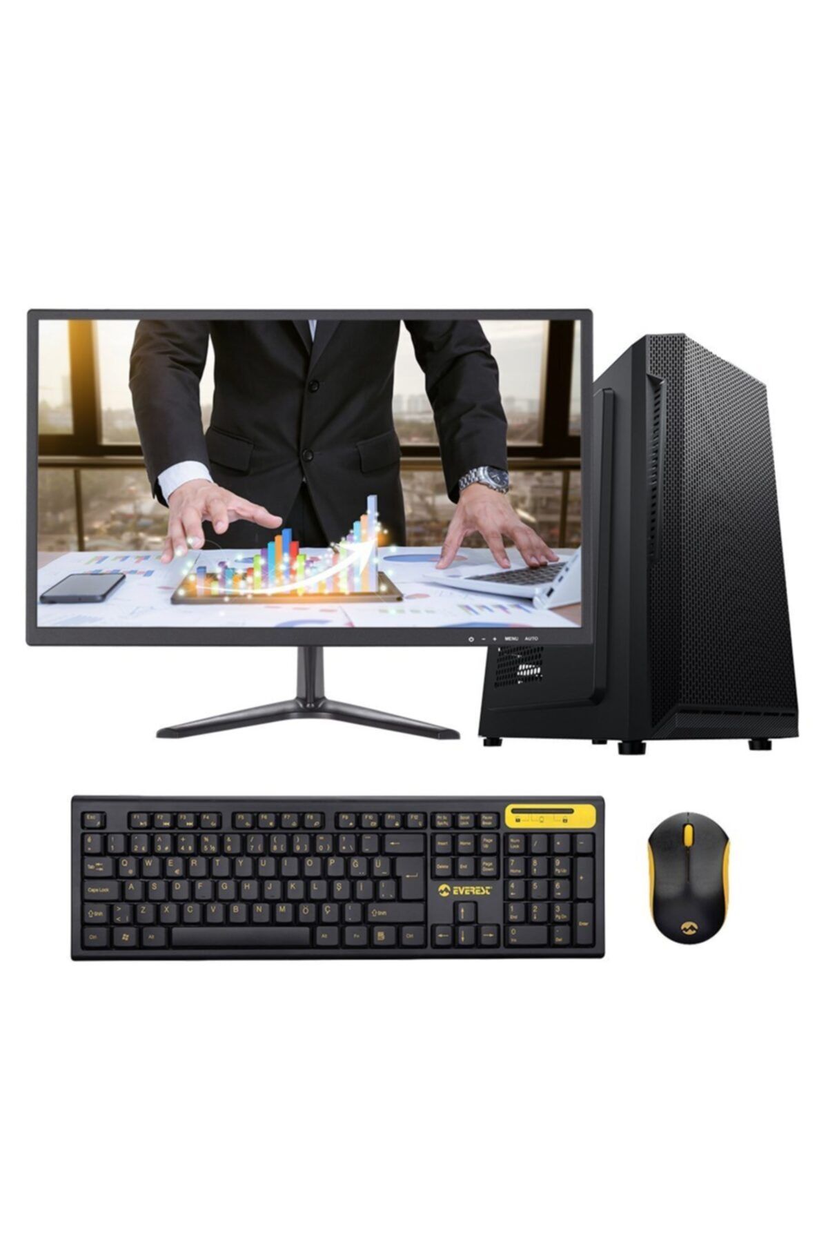 TURBOX Tx862 i5 2400 4GB Ram 256GB SSD 20\