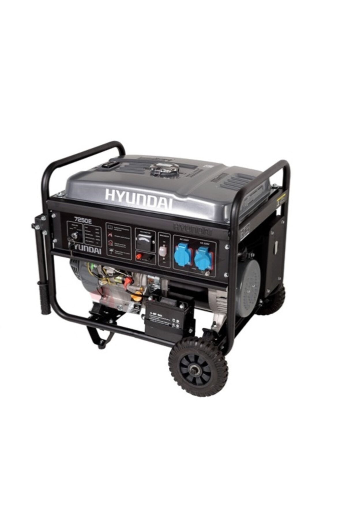 Hyundai Hhy7250e Benzinli Monofaze Marşlı Jeneratör 7,5 Kva