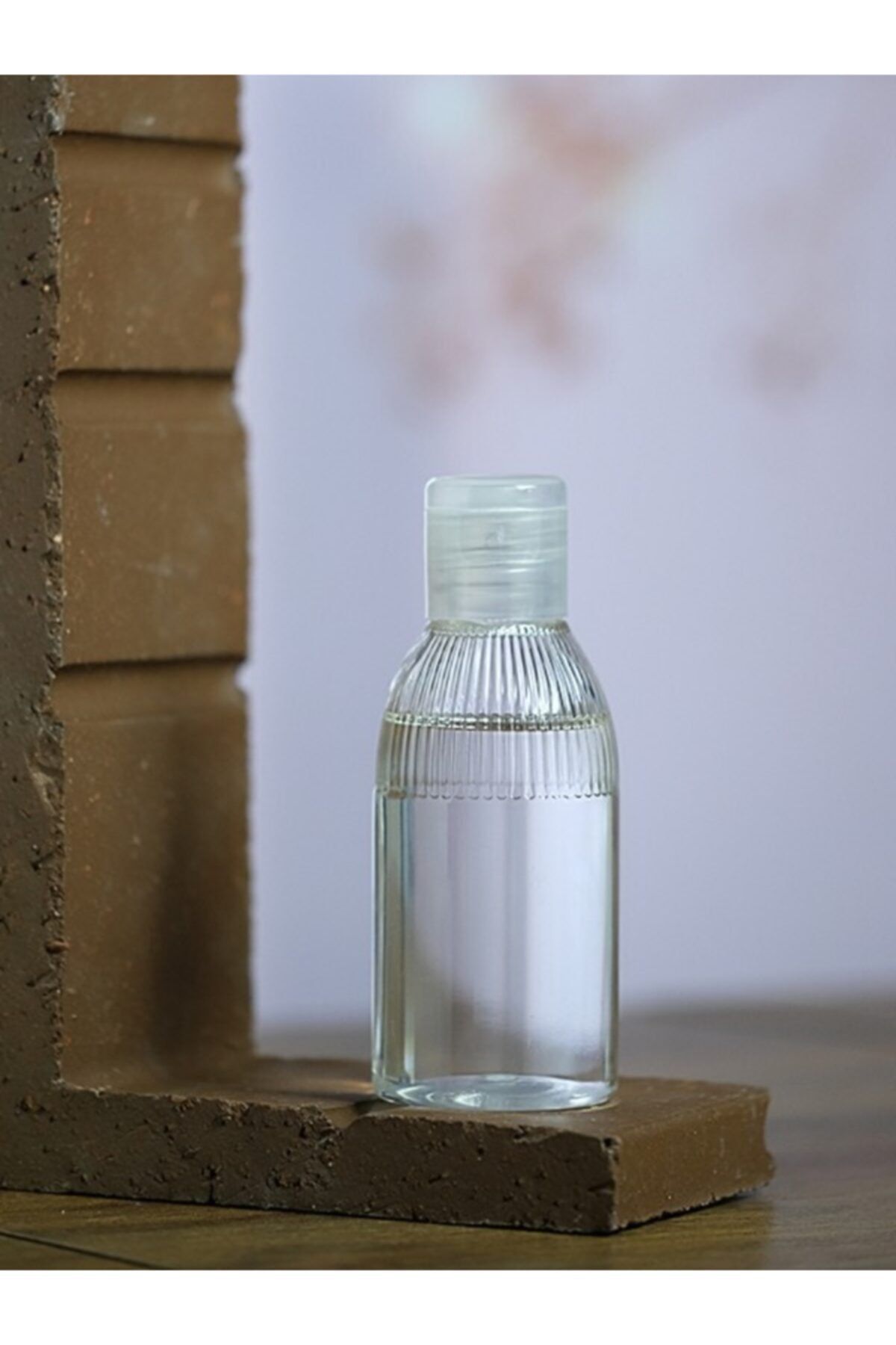 Sizeuyduk 90 Adet 50 Ml Fliptop Kapak Omc k-4 Dezenfektan-kolonya-parfüm Boş Şişesi Sert Plastik