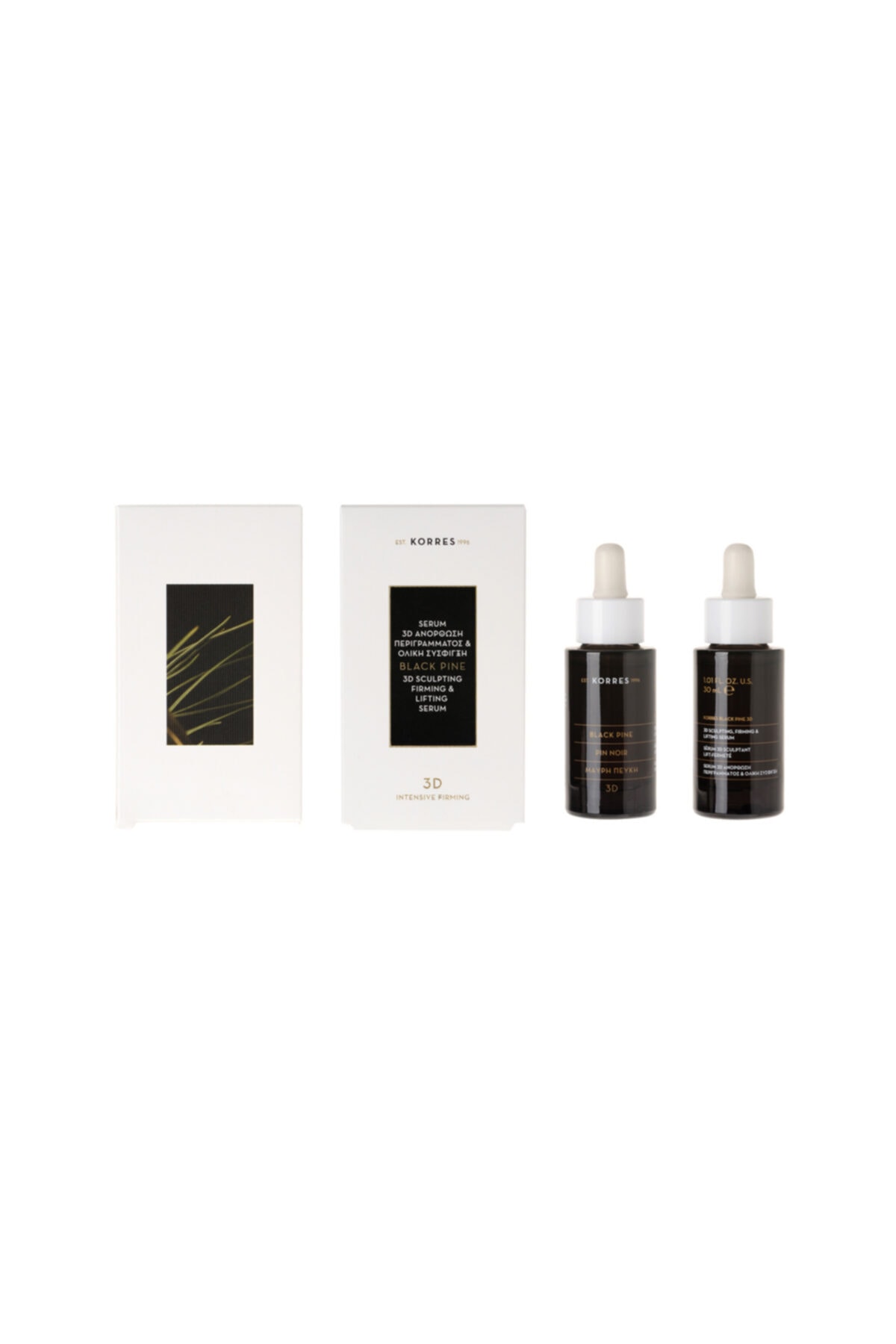 korres Black Pine 3d 30 ml Serum - Tüm Cilt Tipleri