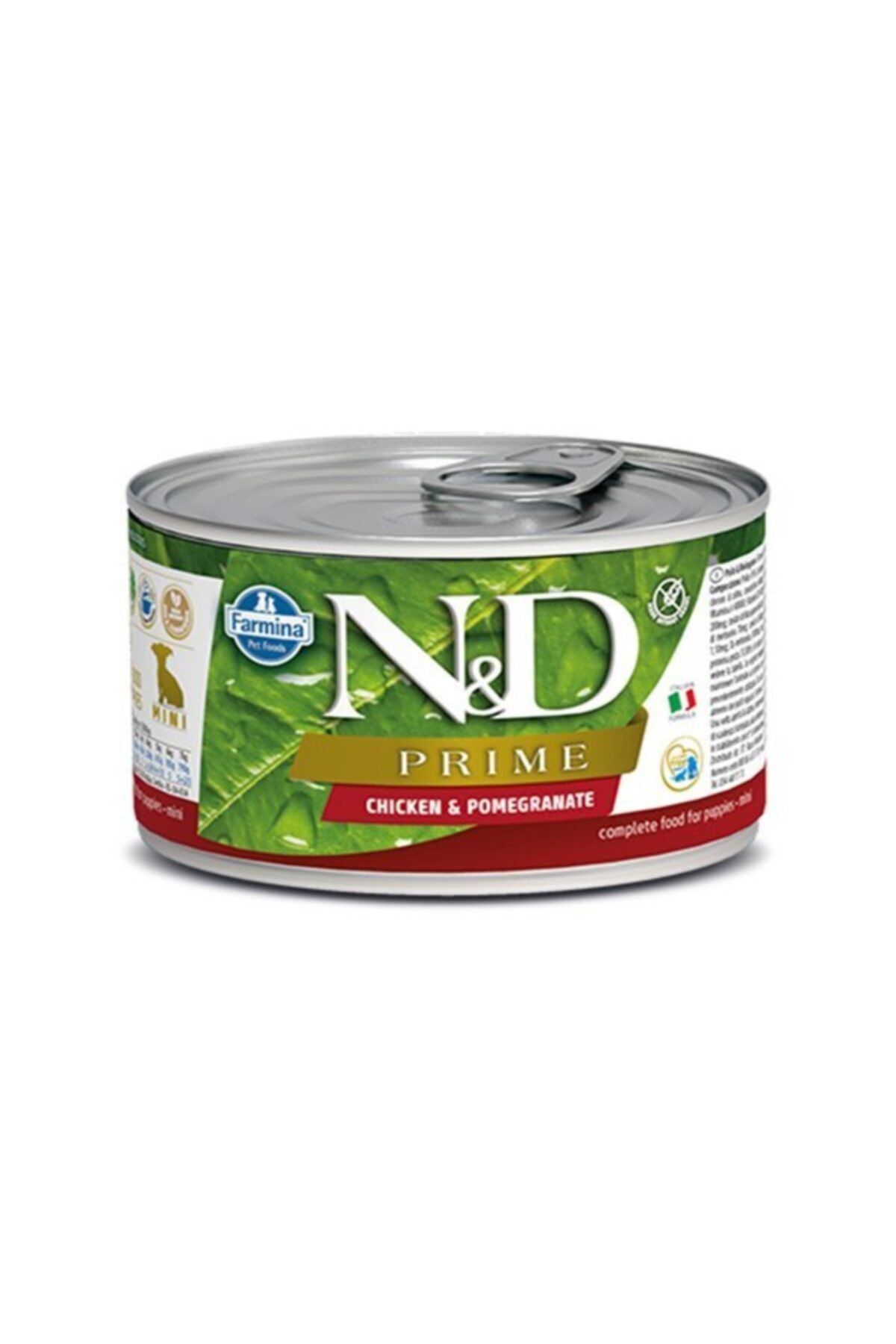 N&D Prime Tavuk Ve Narlı Köpek Konservesi 140 gr