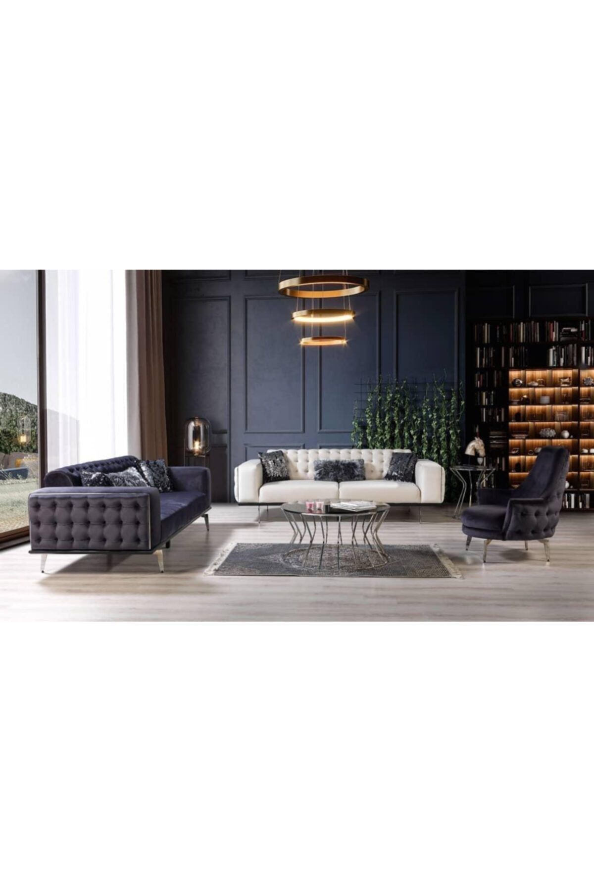 S Home Design Concept Zen 3+1 Koltuk Takımı Kanepe Berjer
