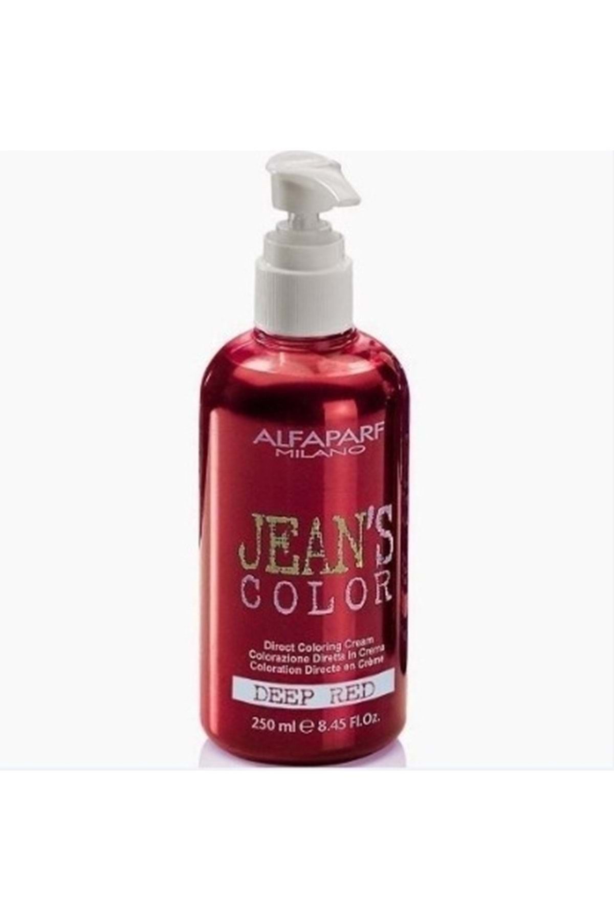 Alfaparf Jean's Color 250 ml Contrast Saç Boyası Deep Red