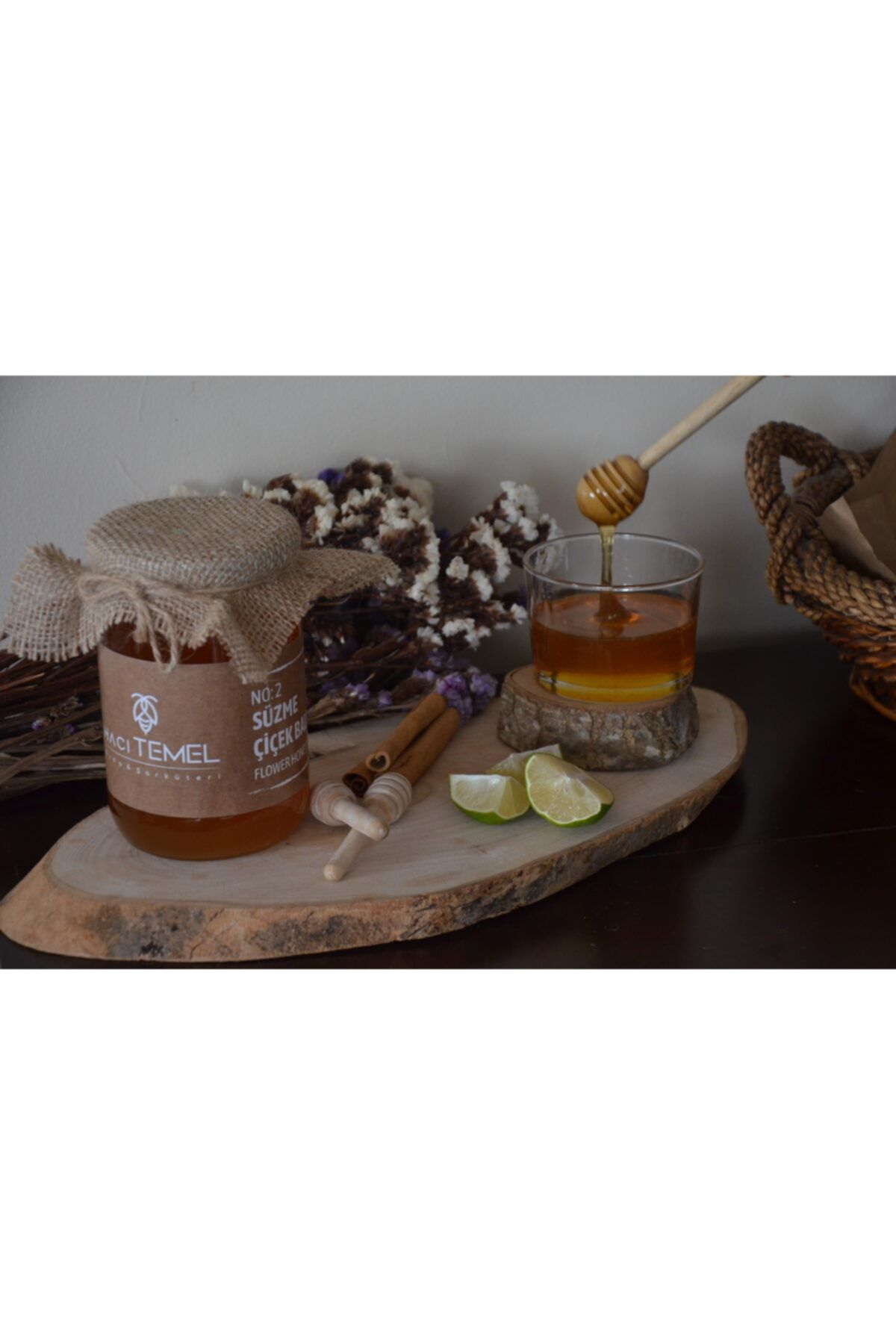 HACI TEMEL Gıda & Şarküteri Süzme Çiçek Balı No: 2 850 gr
