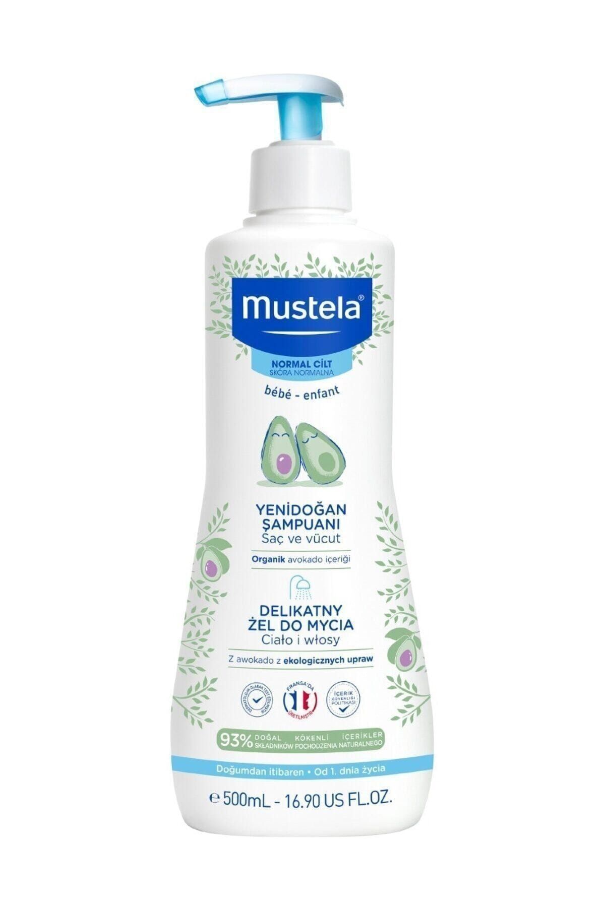 MDCI Mustela Gentle Cleansing 500 ml Avokado İçerikli Yeni Doğan Şampuan