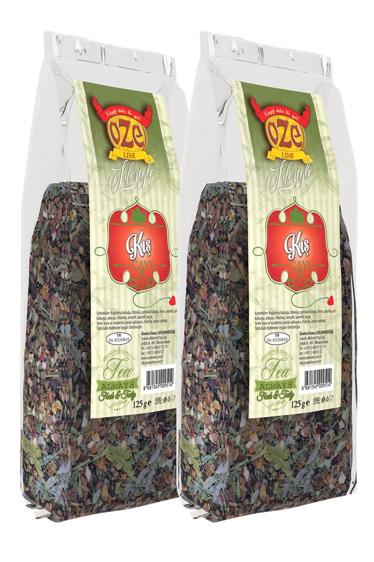 Oze Kış Çayı 250 Gr