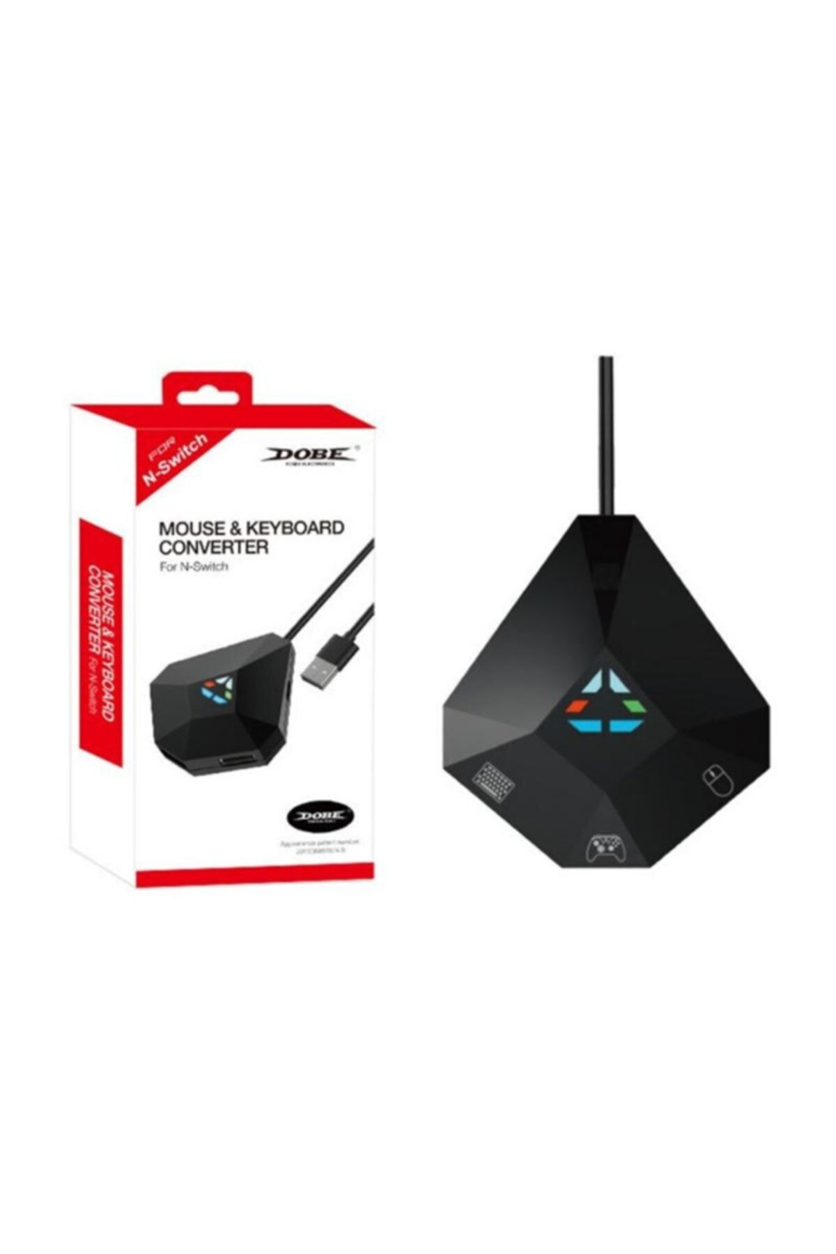 Dobe Klavye Mouse Dönüştürücü Mouse Keyboard Converter Ps4-ps3-xbox Series - Nintendo Switch Uyumlu