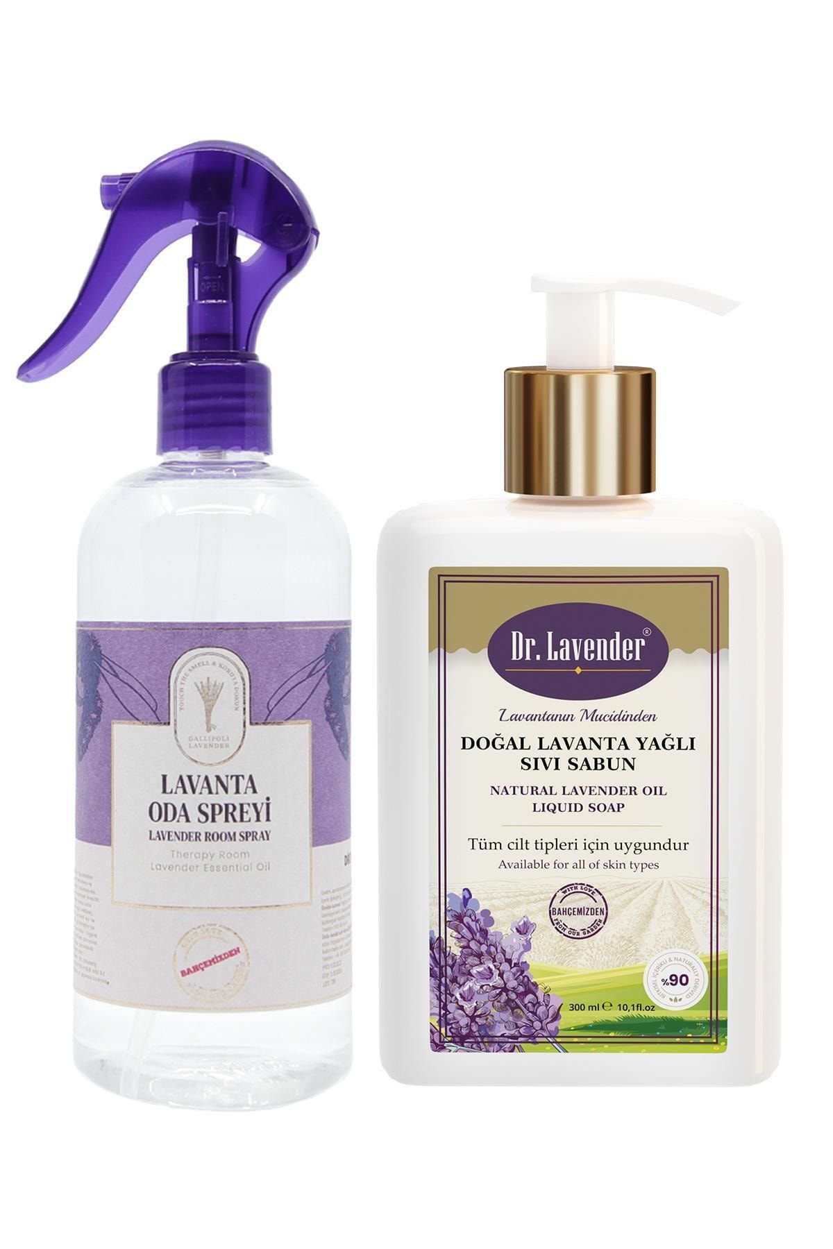 Dr. Lavender Oda Spreyi 400 ml Lavanta Oda Kokusu + Lavanta Yağlı Sıvı El Sabunu 300 ml