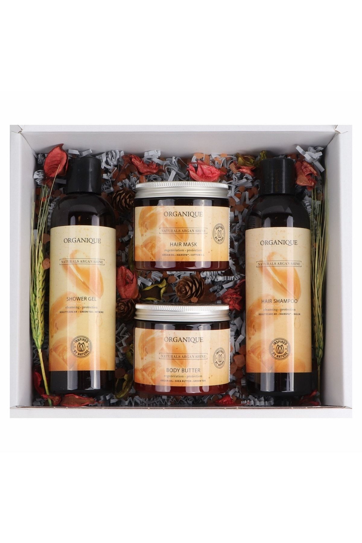 Organique Argan Shine Saç Ve Vücut Bakımı Hediye Seti