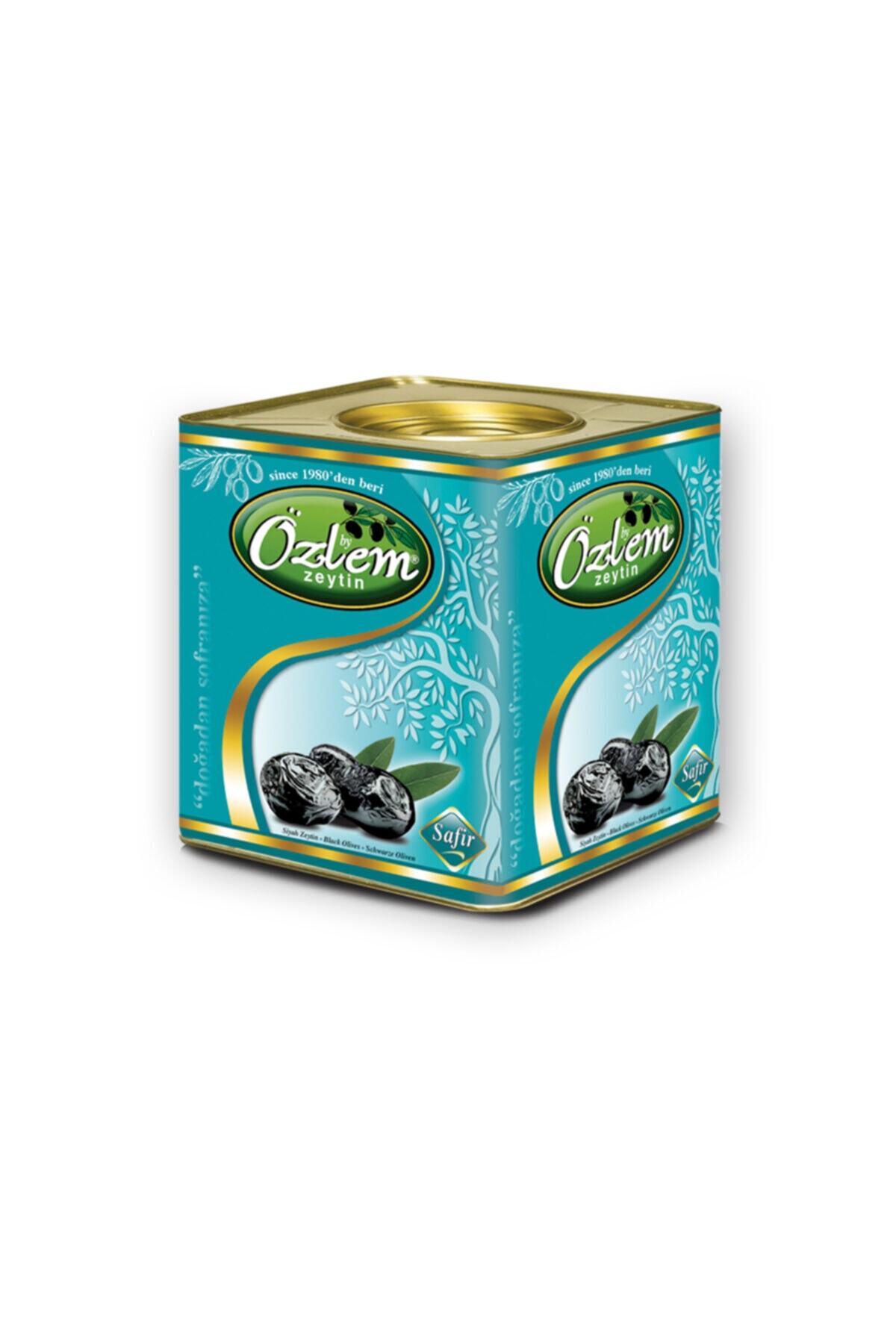 Özlem Zeytin Safir Siyah Zeytin 10 kg Teneke