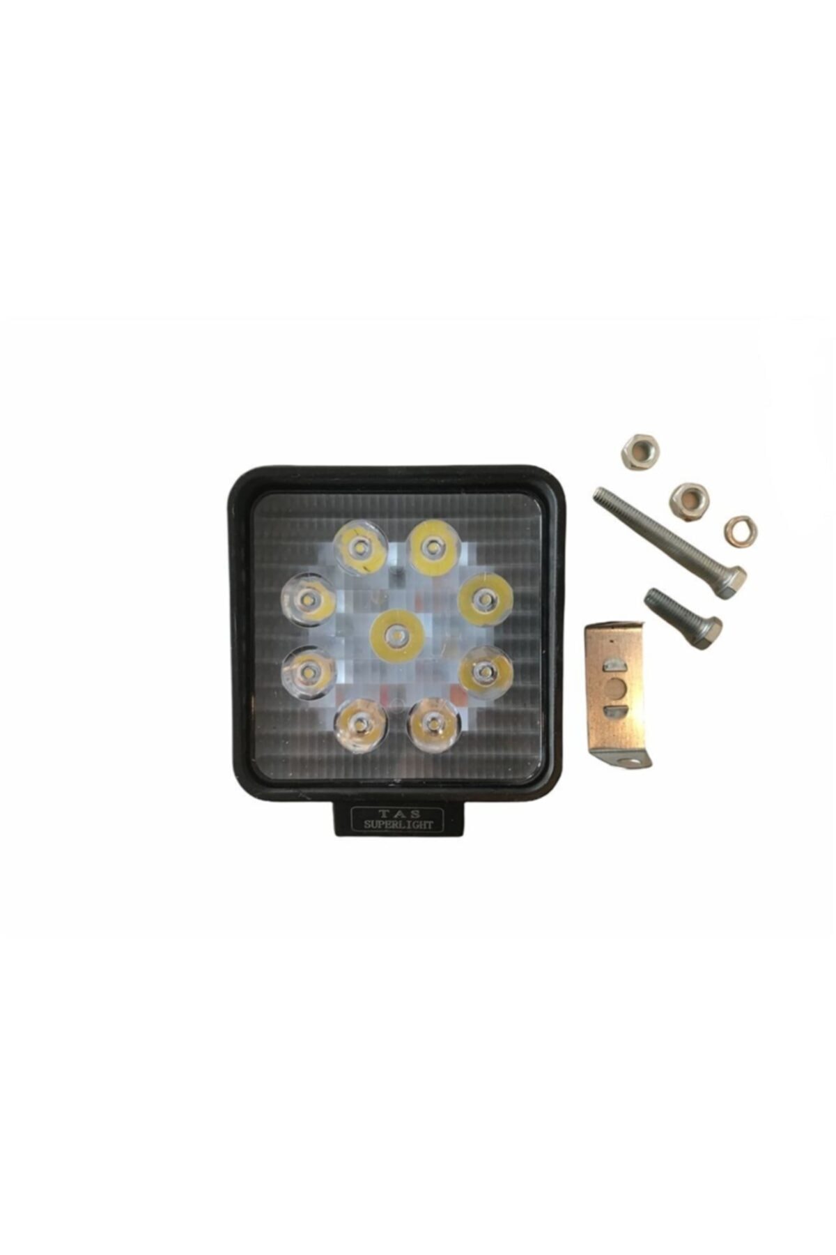 OEM 9 Ledli Kare 12 V-80v Motosiklet Farı