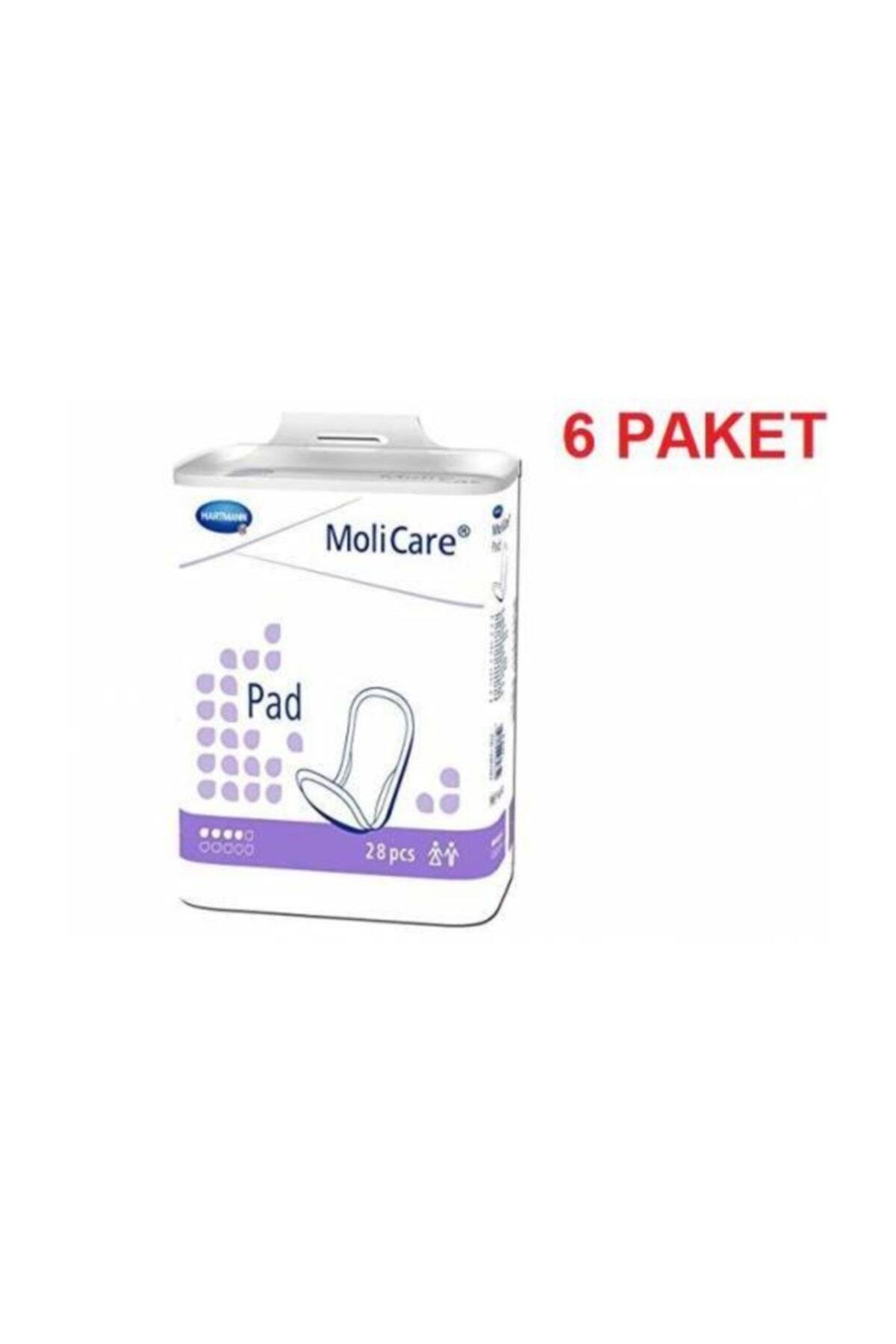 Molino Molicare Pad 4 Damla - Mesane Pedi - 28 Lik Paket - 6 Paket (168 Adet)