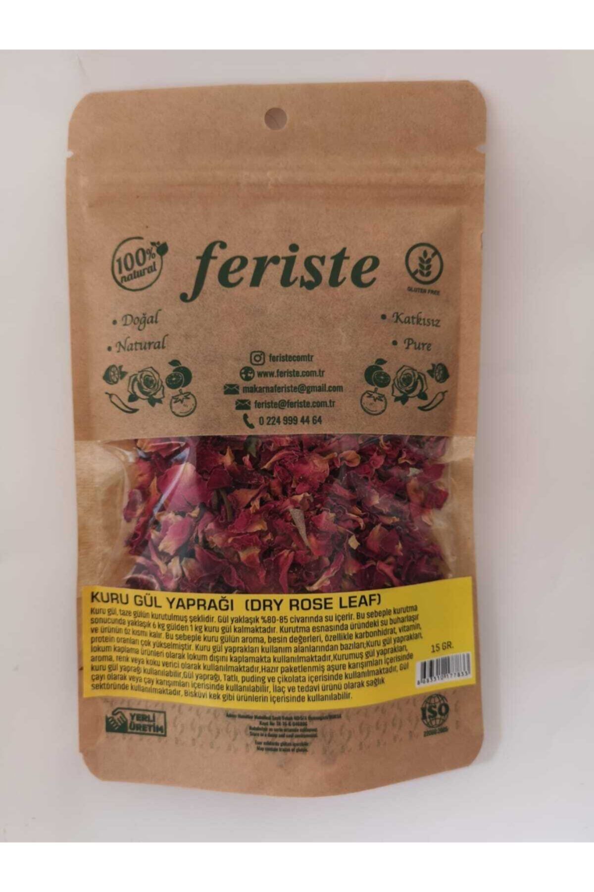 Ferişte Isparta Gül Yaprağı 15gr