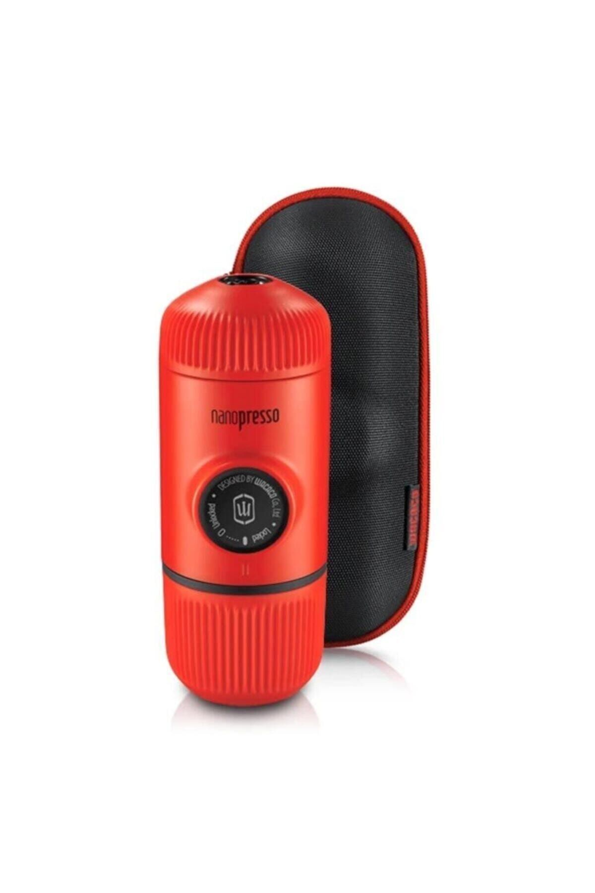 Wacaco Nanopresso Manuel Espresso Makinesi, Lav Kırmızısı