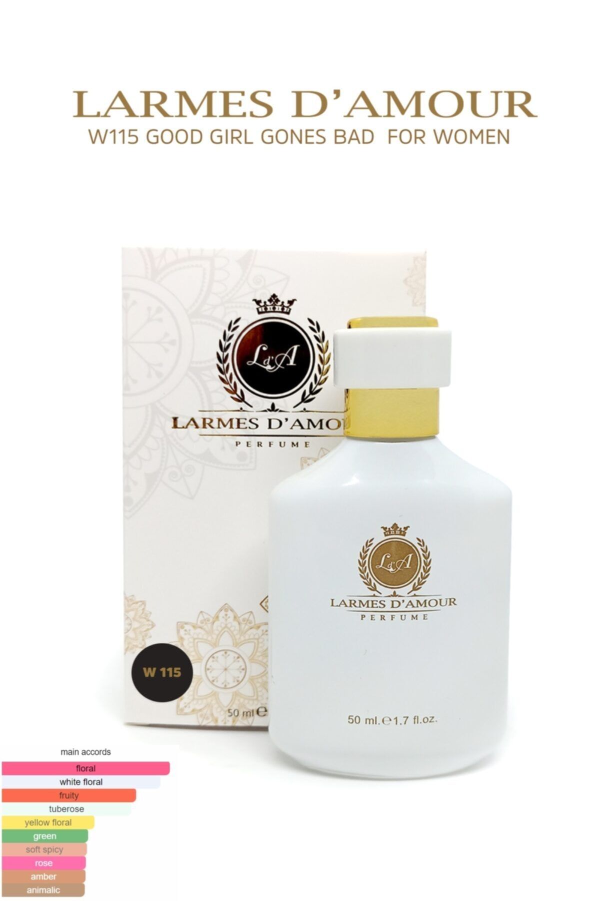 LARMES D'AMOUR Good Gırl Gones Bad For Women 50ml-w115