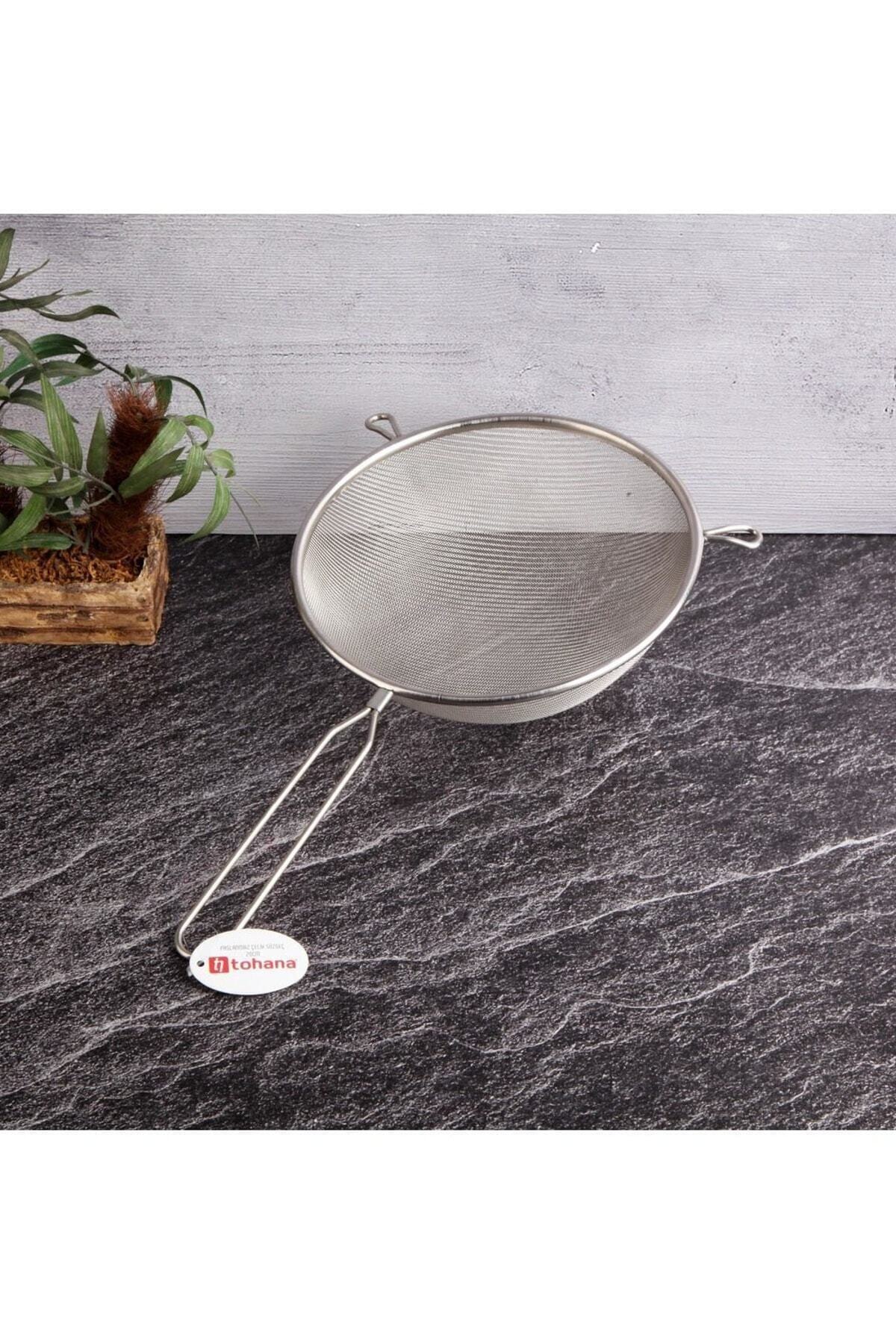 Tohana Paslanmaz Çelık Süzgeç 20cm