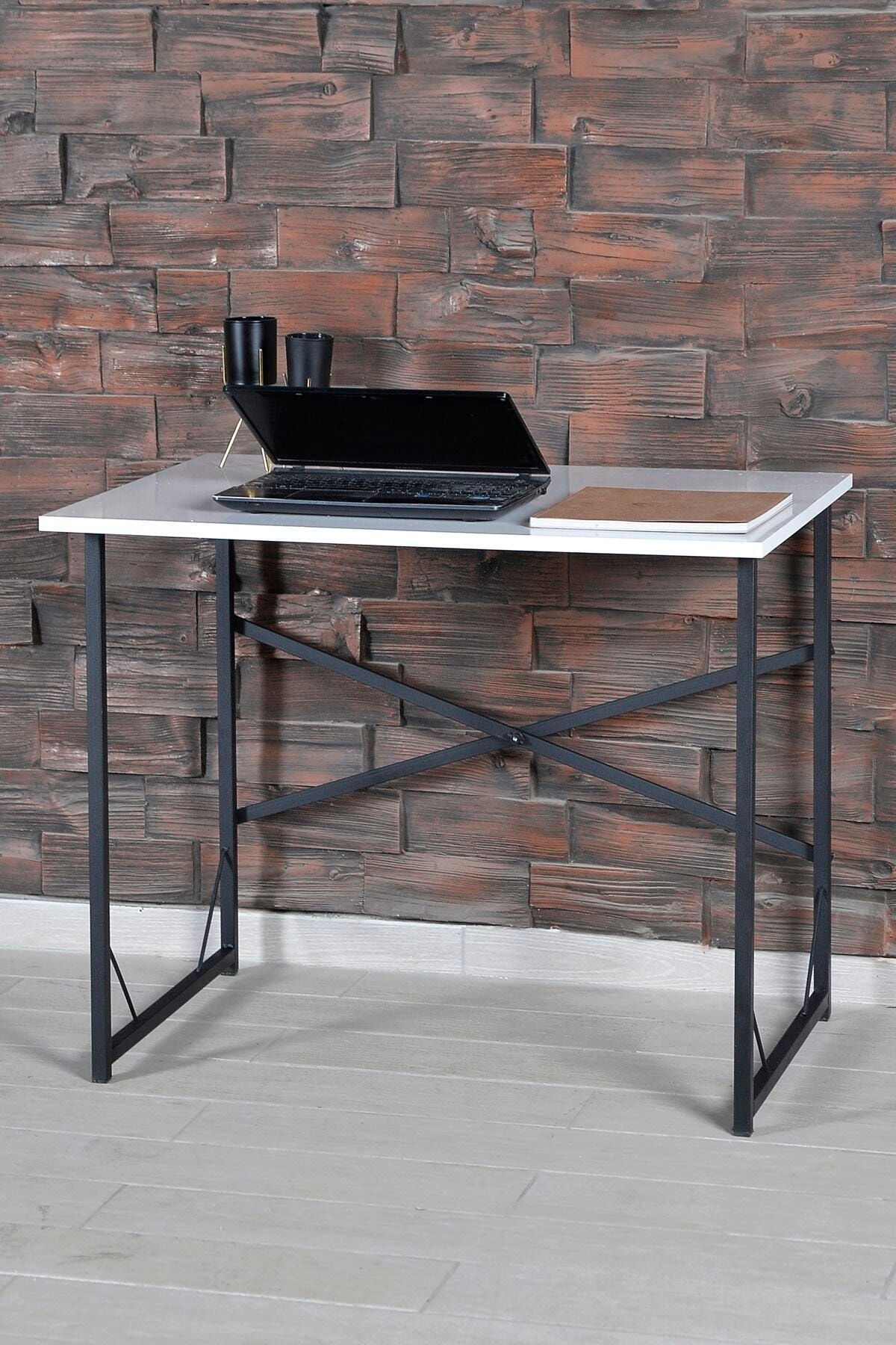Mavera Home Metal Bilgisayar Masası Ofis Laptop Masası 90x60