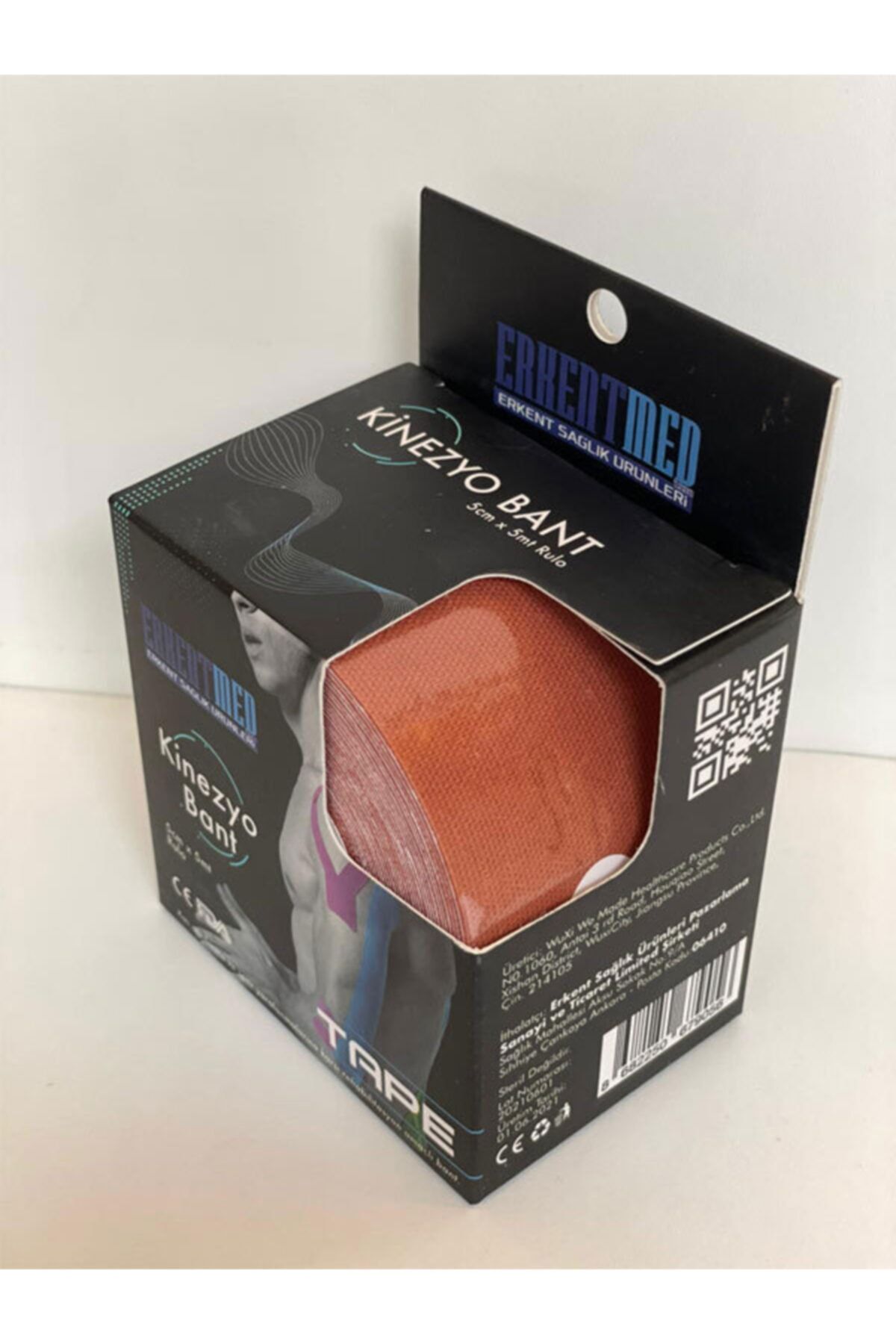 Erkentmed Bronz Renk Tape Kinesio Ağrı Sporcu Bandı Kinesiology Bant