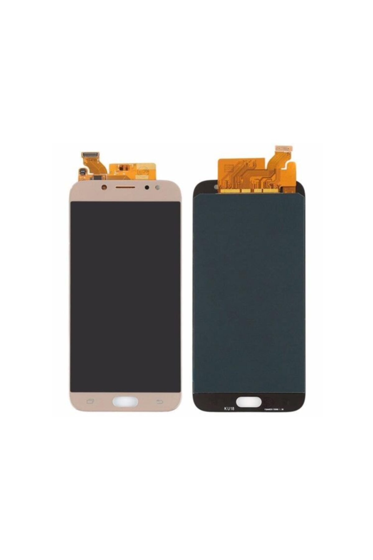 Samsung Galaxy J7 Pro J730 Uyumlu Lcd Ekran Gold