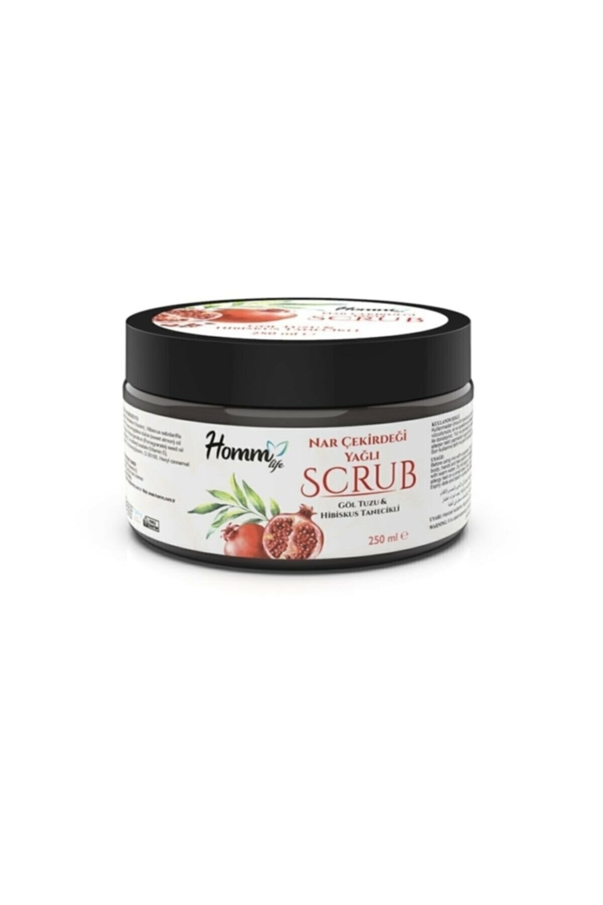 HOMM TREND Homm Bitkisel Nar Çekirdeği Yağlı Bitki Tanecikli Scrub