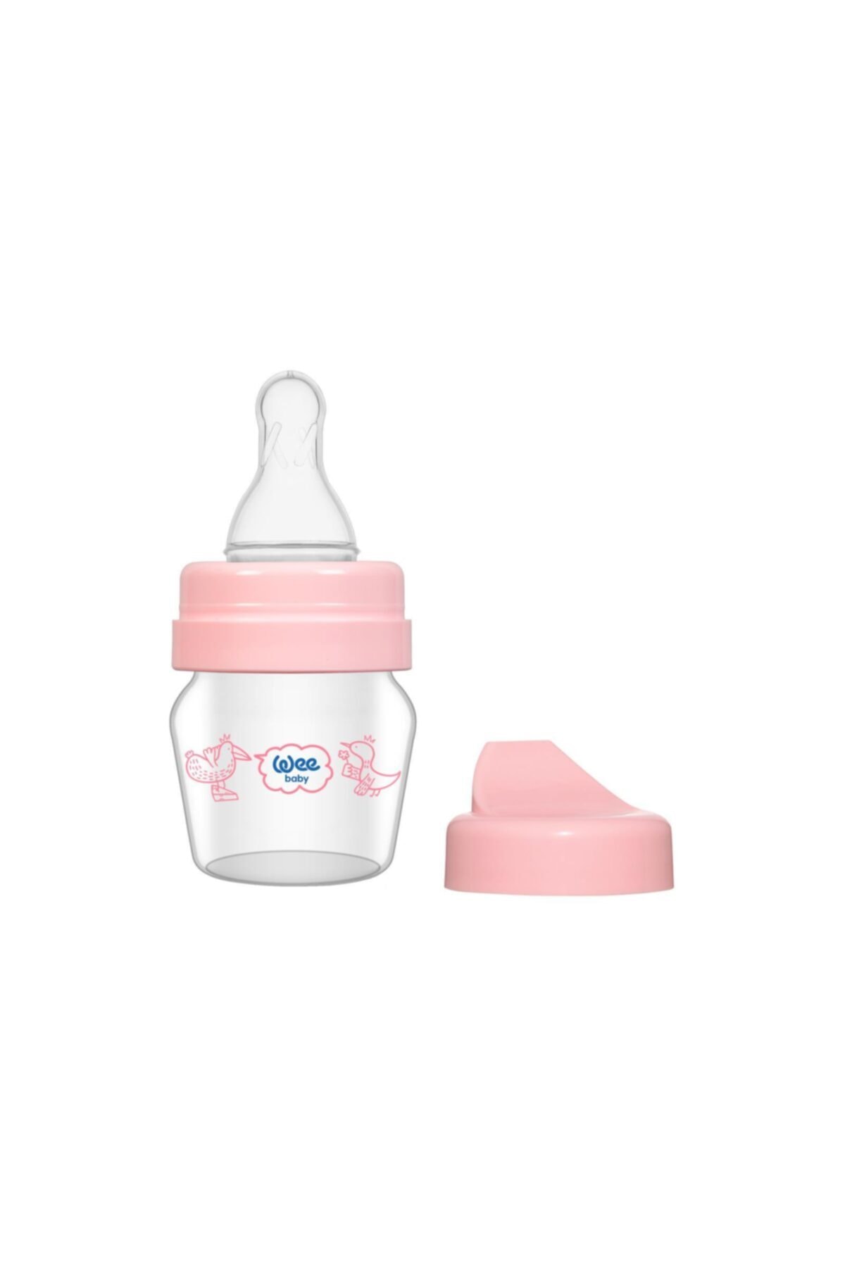 Wee Baby Cam Alıştırma Bardağı-biberon Seti 792 Pembe 30ml