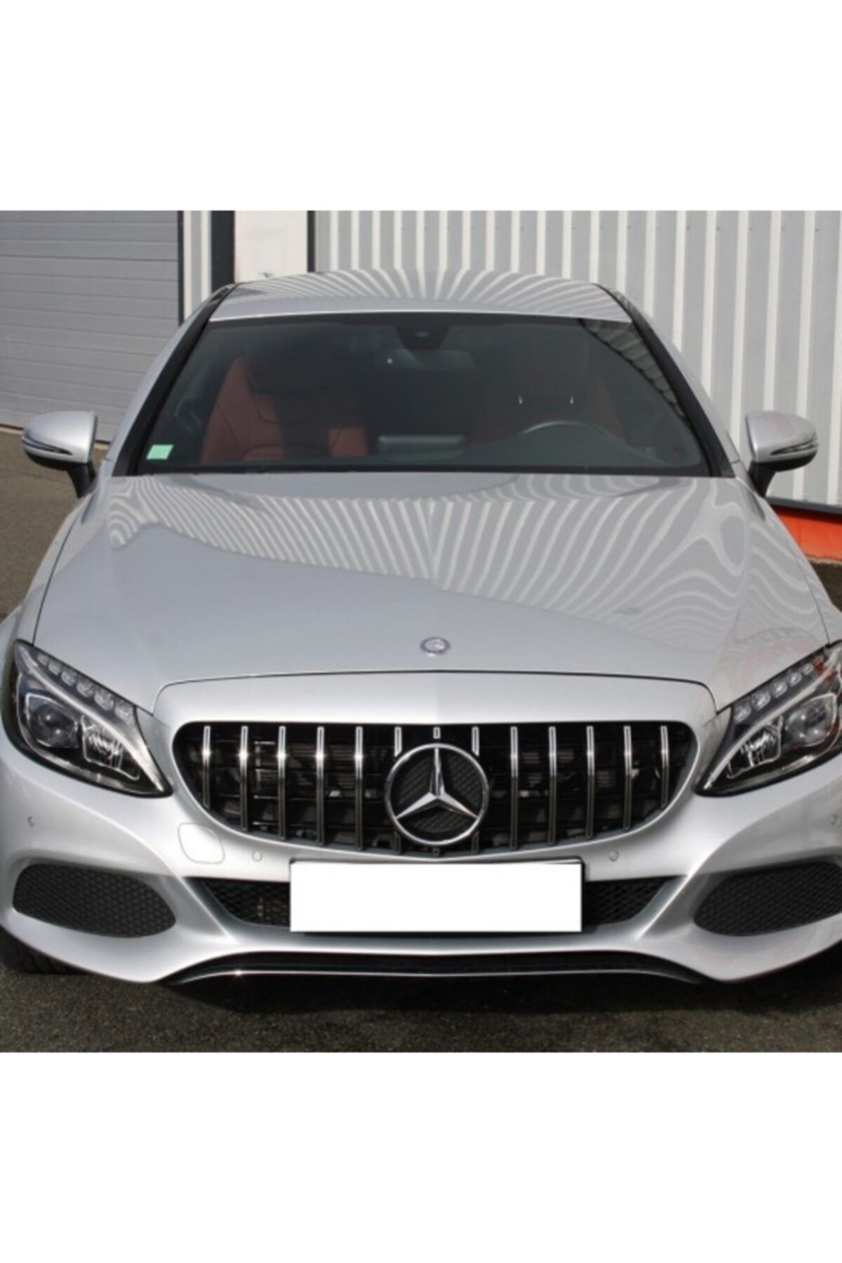 emrgarage Mercedes C Serisi W205 Amg Gtr Panjur Krom 2018-2019-2020-2021