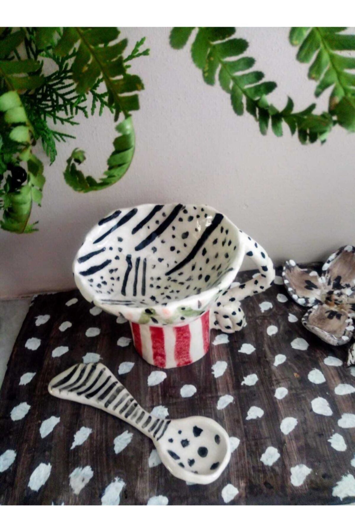 ERZAHOME Fincan Ve Şekerlik 2li Set