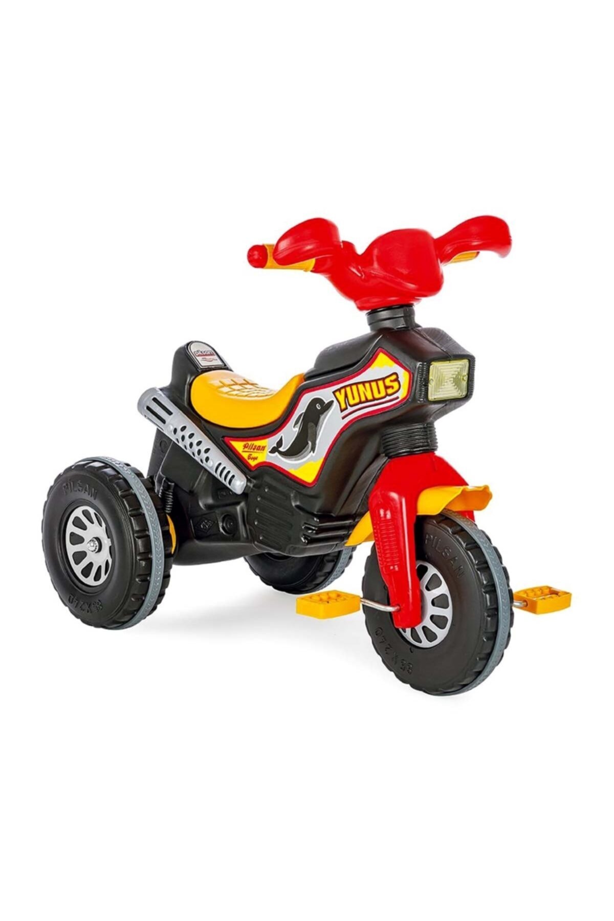 PİLSAN Yunus Bisiklet Siyah. - Beyaz At