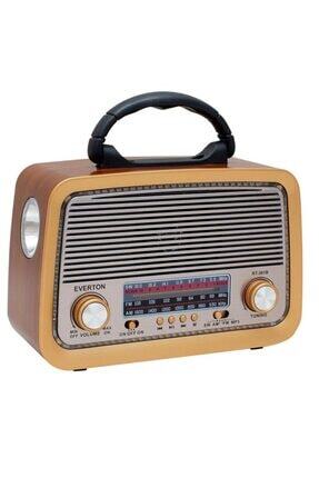Müzik Çalar Nostaljik Görünümlü Fm Radyo Bluetoothlu Mp3 Çalar Müzik Kutusu Usb Sd Aux Rt-301 Image 0