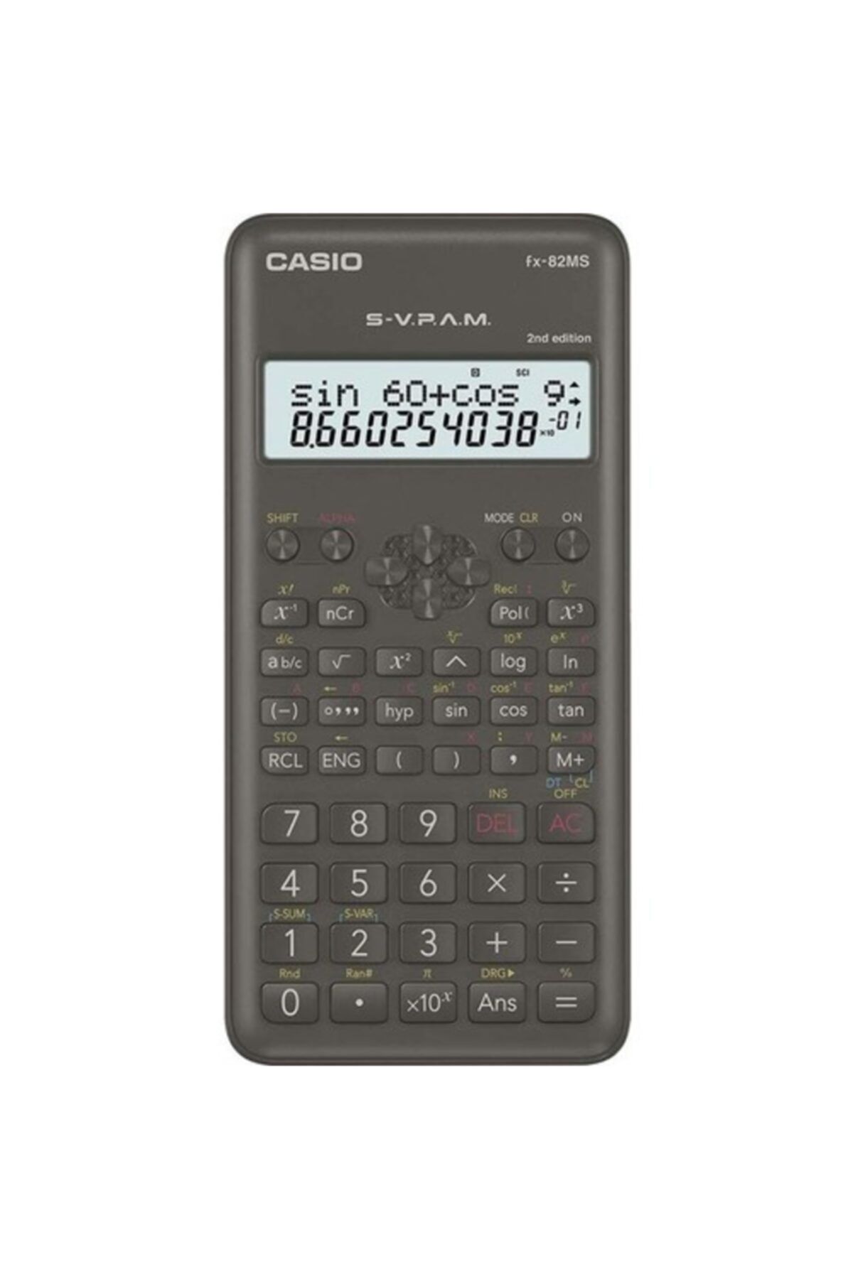 Casio Fx-82ms 2. Versiyon 240 Fonksiyon Bilimsel Hesap Makinesi