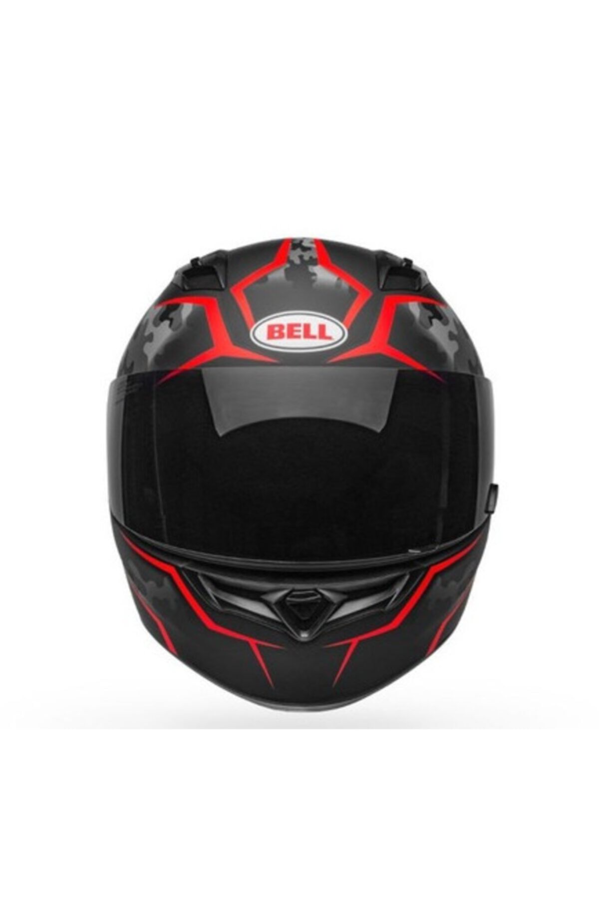 Bell Qualıfıer Stealth Camo Matte Black/red