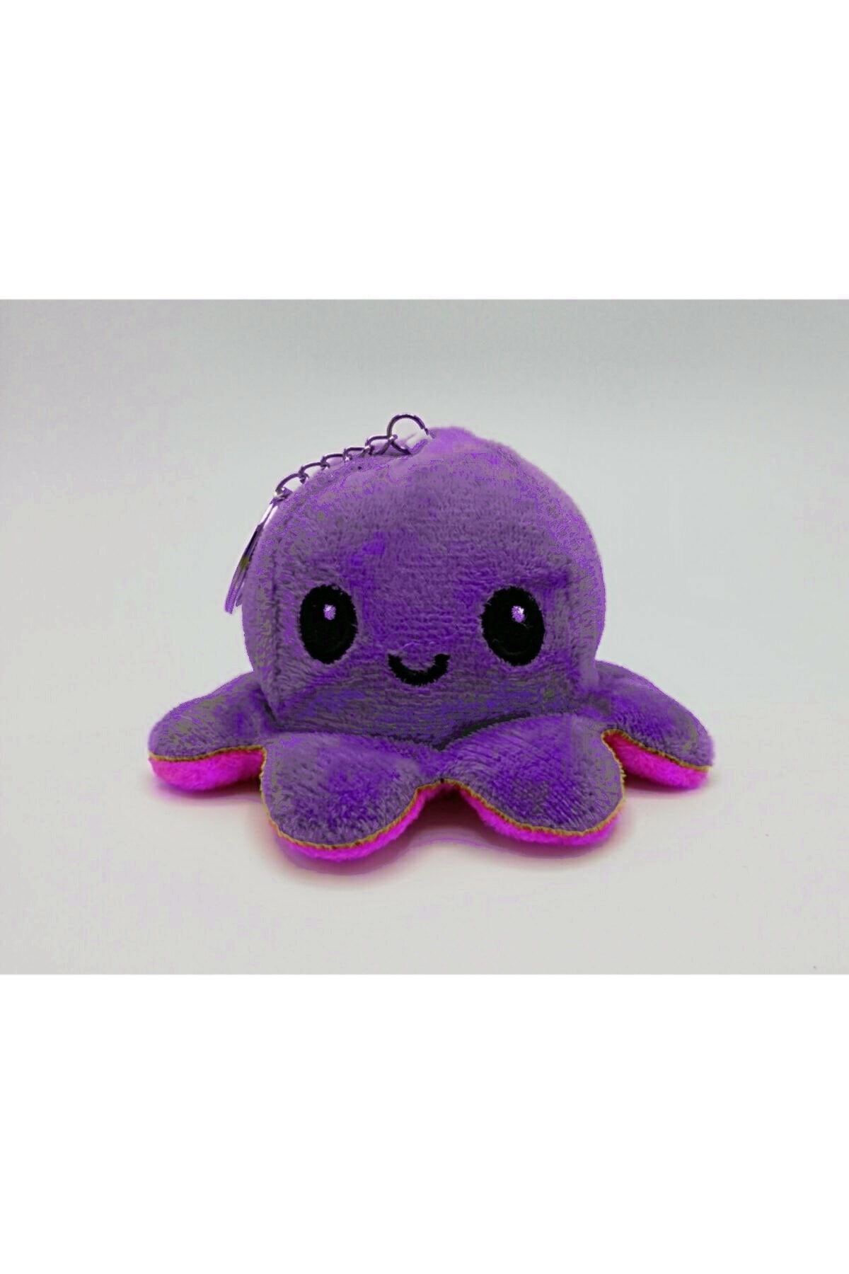 Yenigeldi Duygusal Ahtapot, Ters Çevir Peluş Ahtapot ,kızgın-sevimli Ahtapot Mor