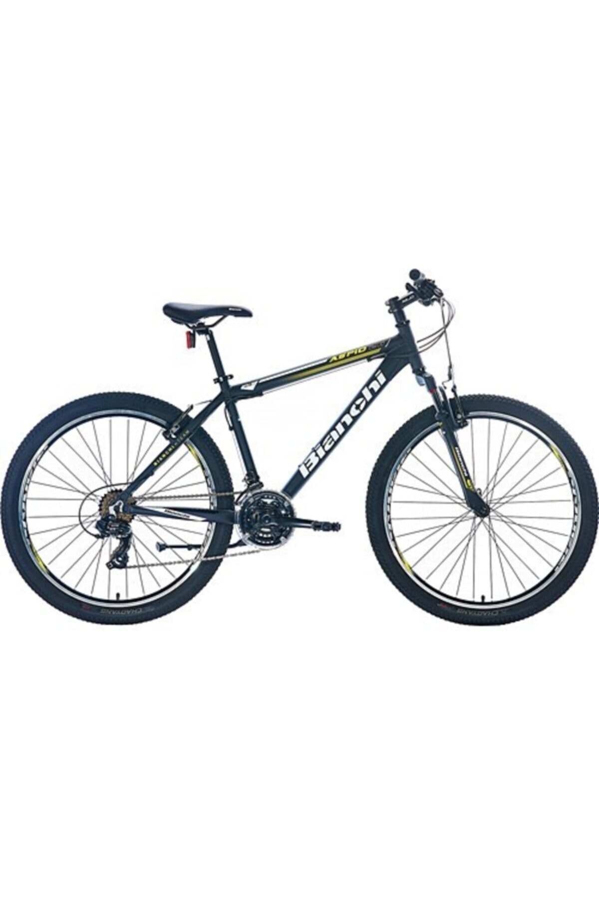 Bianchi Aspid 26 26 Jant 21 Vites Dağ Bisikleti Mat Siyah - Yeşil 43 Cm