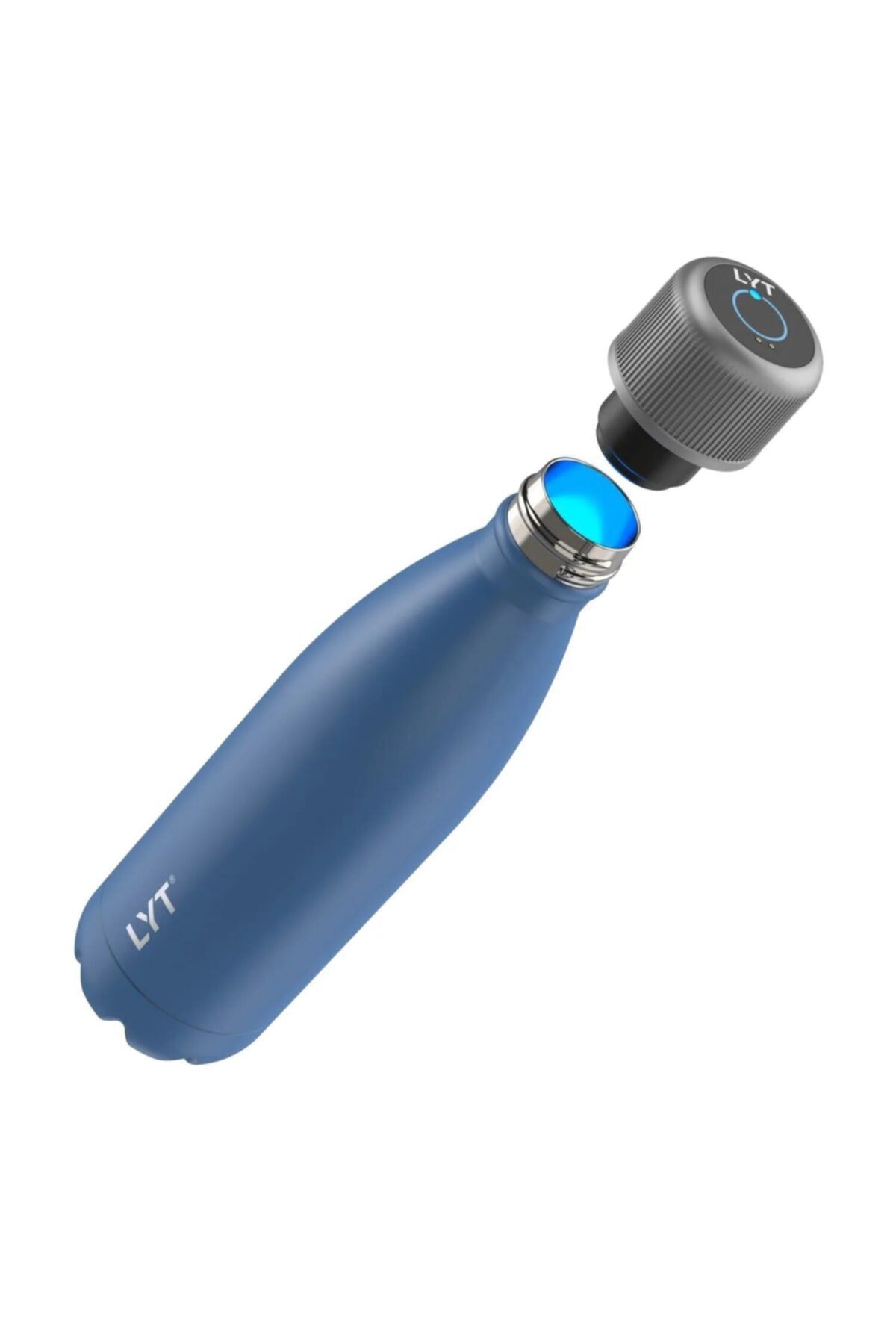 Crazy Cap Lyt Çelik Arıtmalı Su Şişesi, 500ml - Mavi