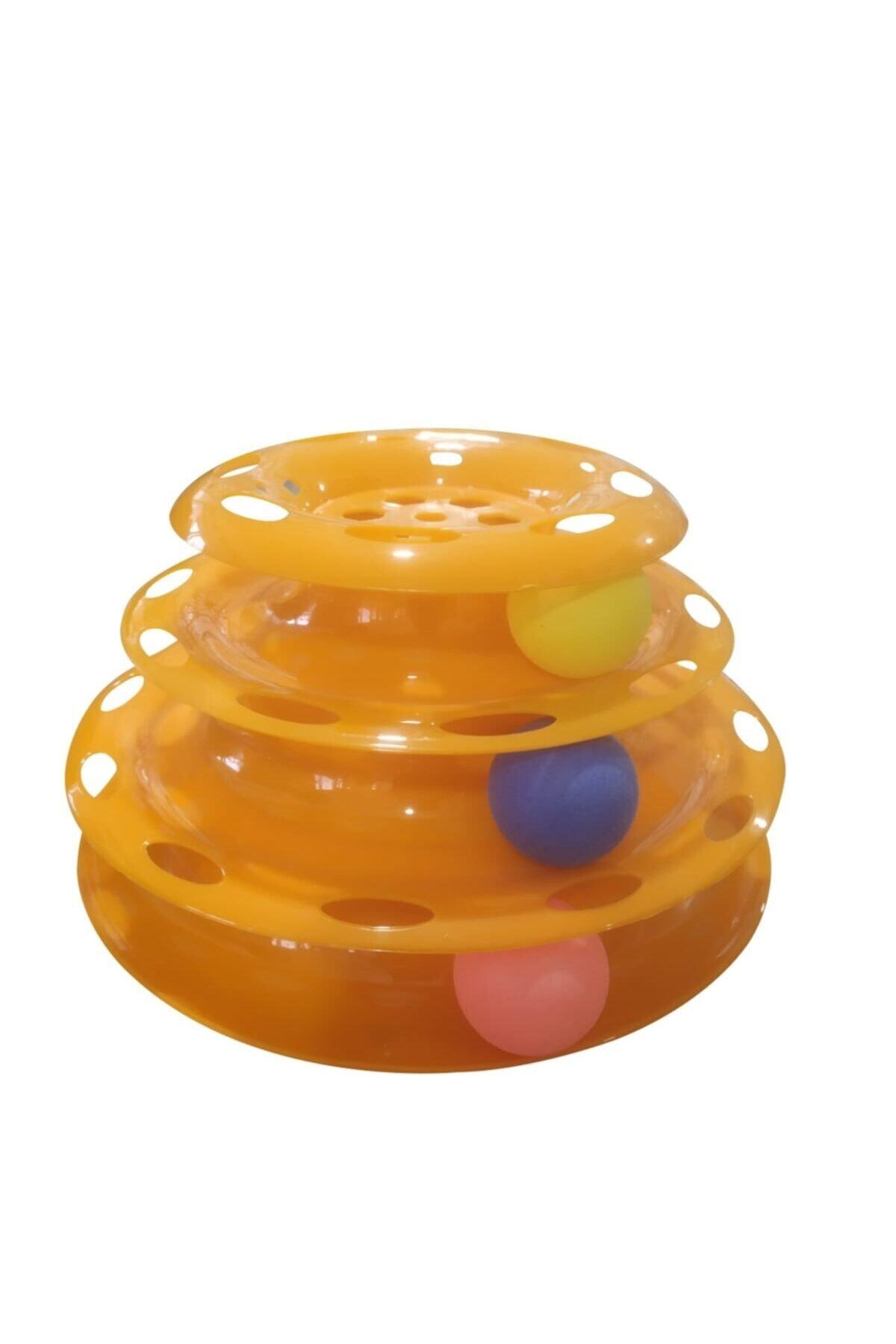 petzom Petzoom Tower Of Tracks 3 Katlı Kedi Oyuncağı